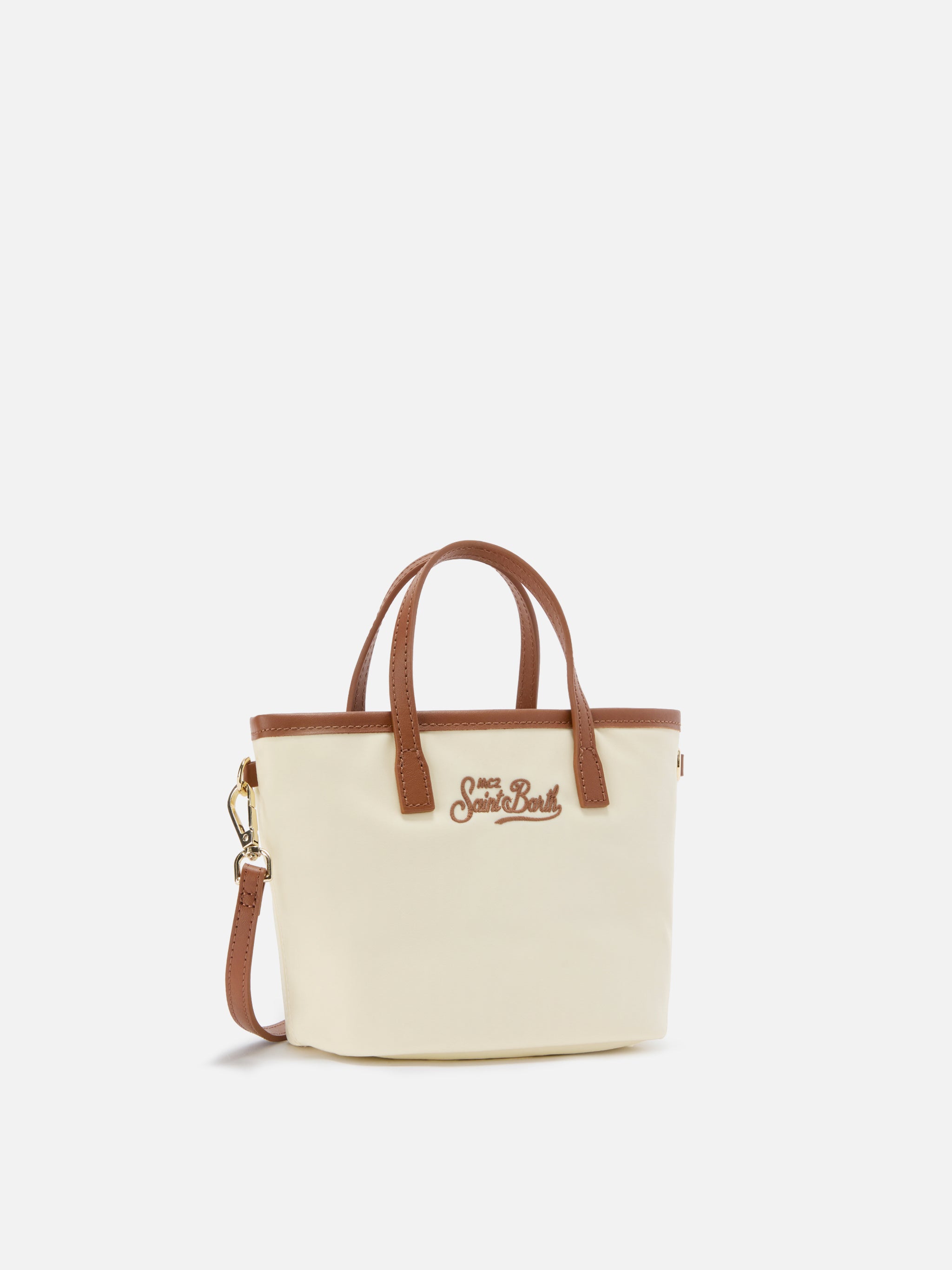 mc2-saint-barth-borsa-city-mini-in-nylon-bianca image 3