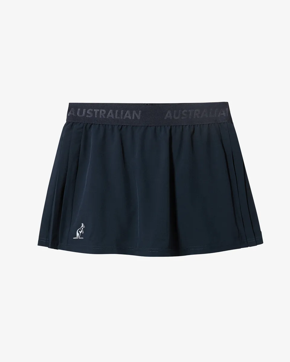 australian-crew-skirt-blu-navy-con-sottopantaloncino-e-tasche-portapalline image 1