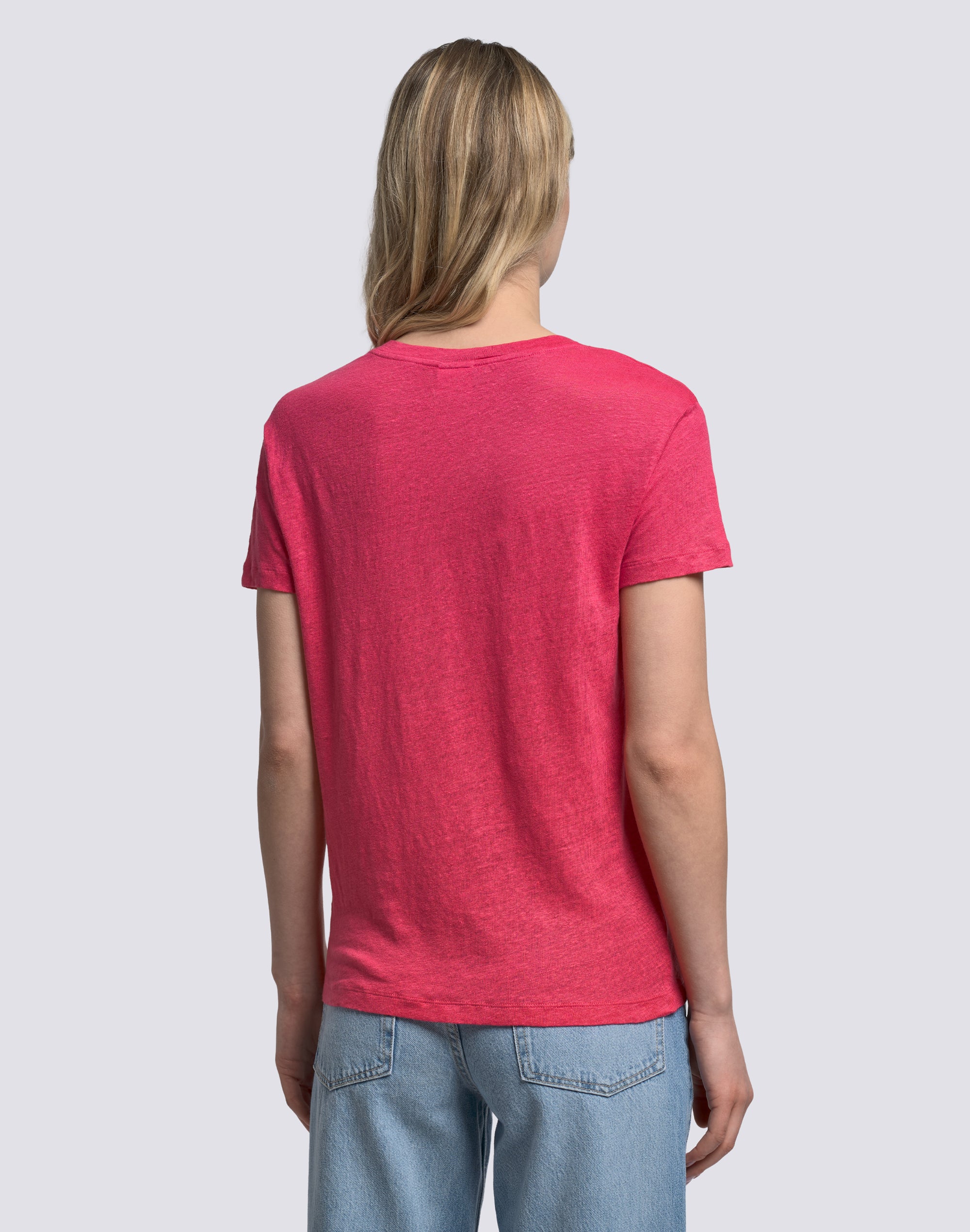 sundek-t-shirt-donna-a-mezze-maniche-in-lino image 5