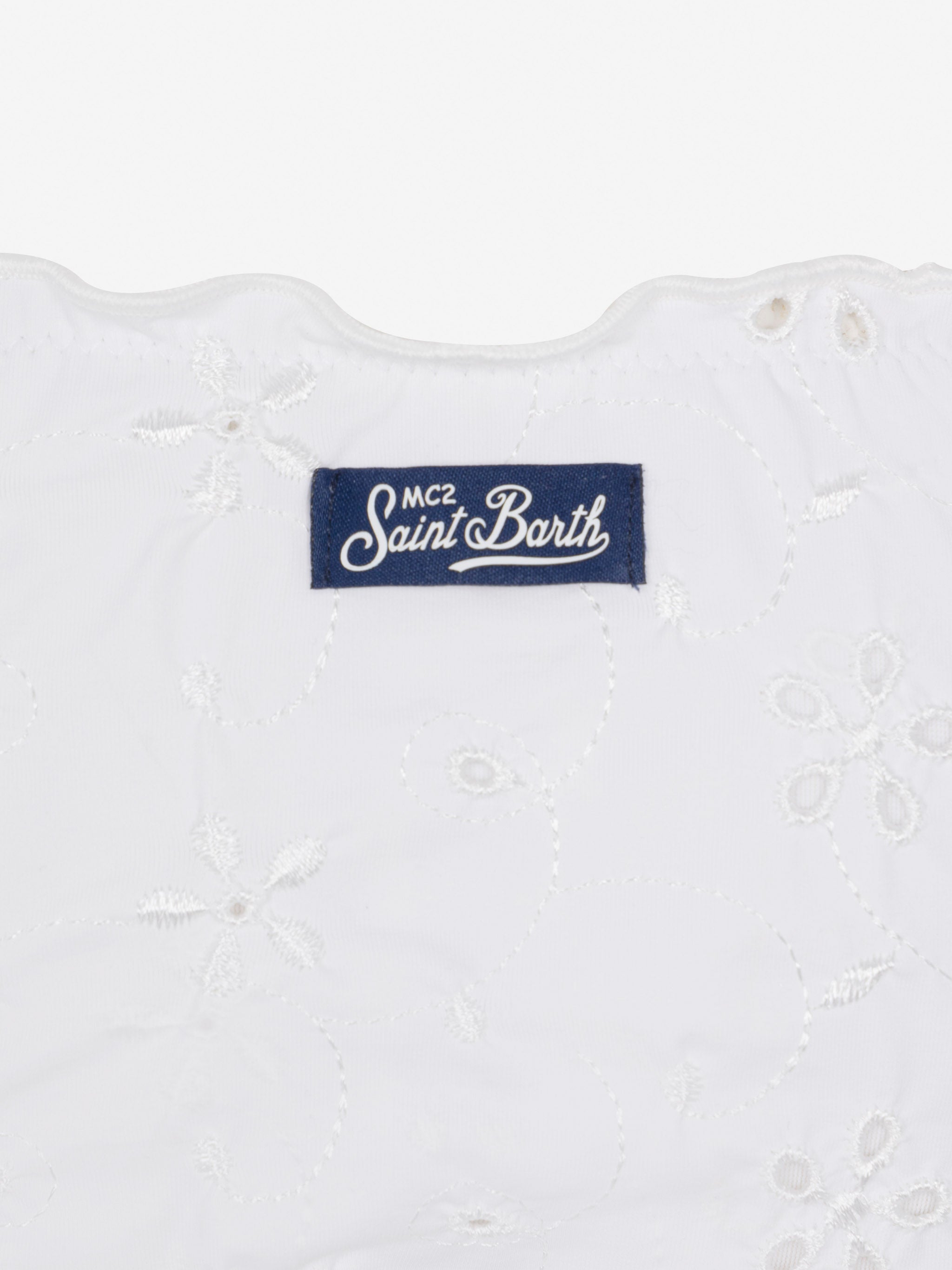 mc2-saint-barth-cris-bikini-a-triangolo-in-pizzo-sangallo-di-cotone-bianco-bambi image 3