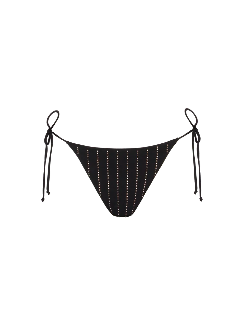 mc2-saint-barth-marielle-slip-mare-classico-nero-con-strass-a-righe image 1