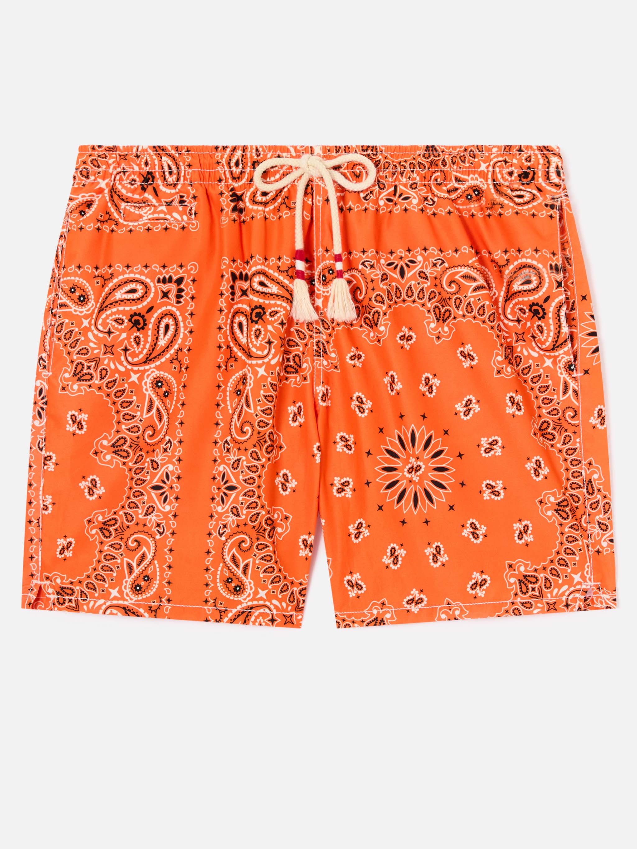 mc2-saint-barth-costume-mare-caprese-uomo-stampa-bandana-arancione image 1