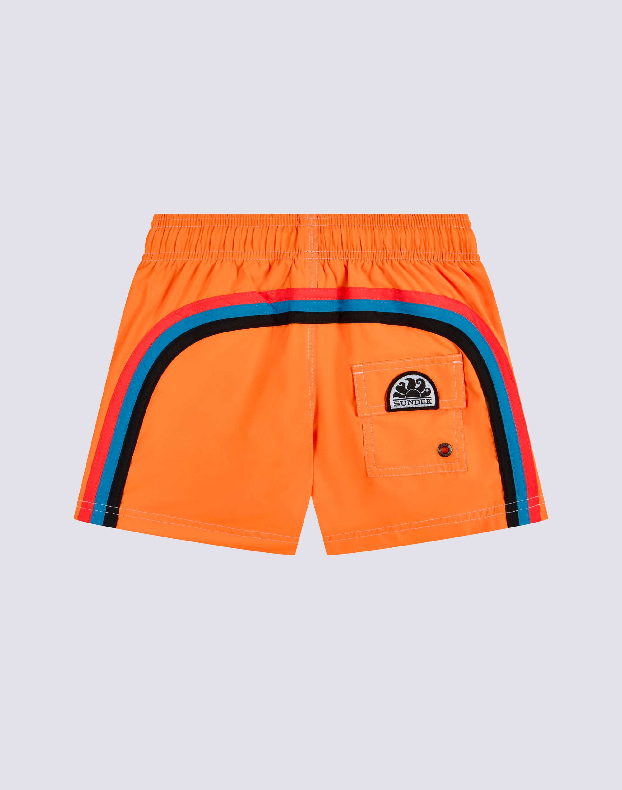 sundek-costume-da-bagno-bambino-corto-repreve-fluo-con-arcobaleno image 1