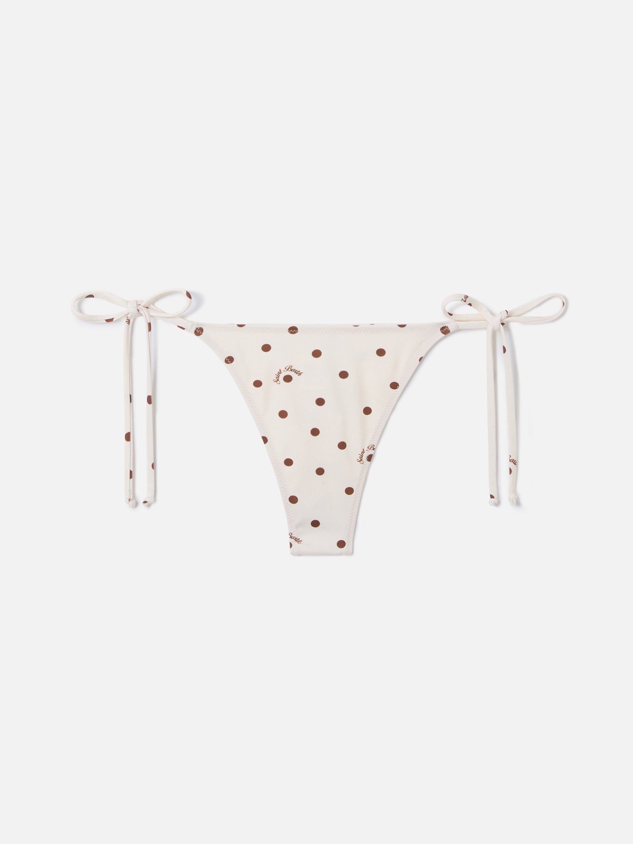 mc2-saint-barth-slip-mare-norah-perizoma-beige-pois-donna image 1