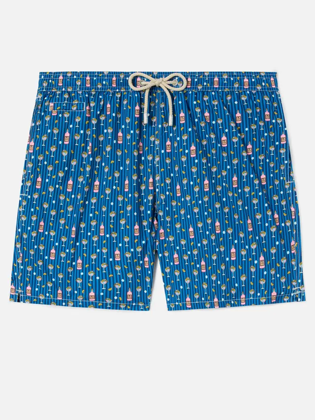 mc2-saint-barth-costume-mare-uomo-lighting-micro-blu-navy-cocktail image 1