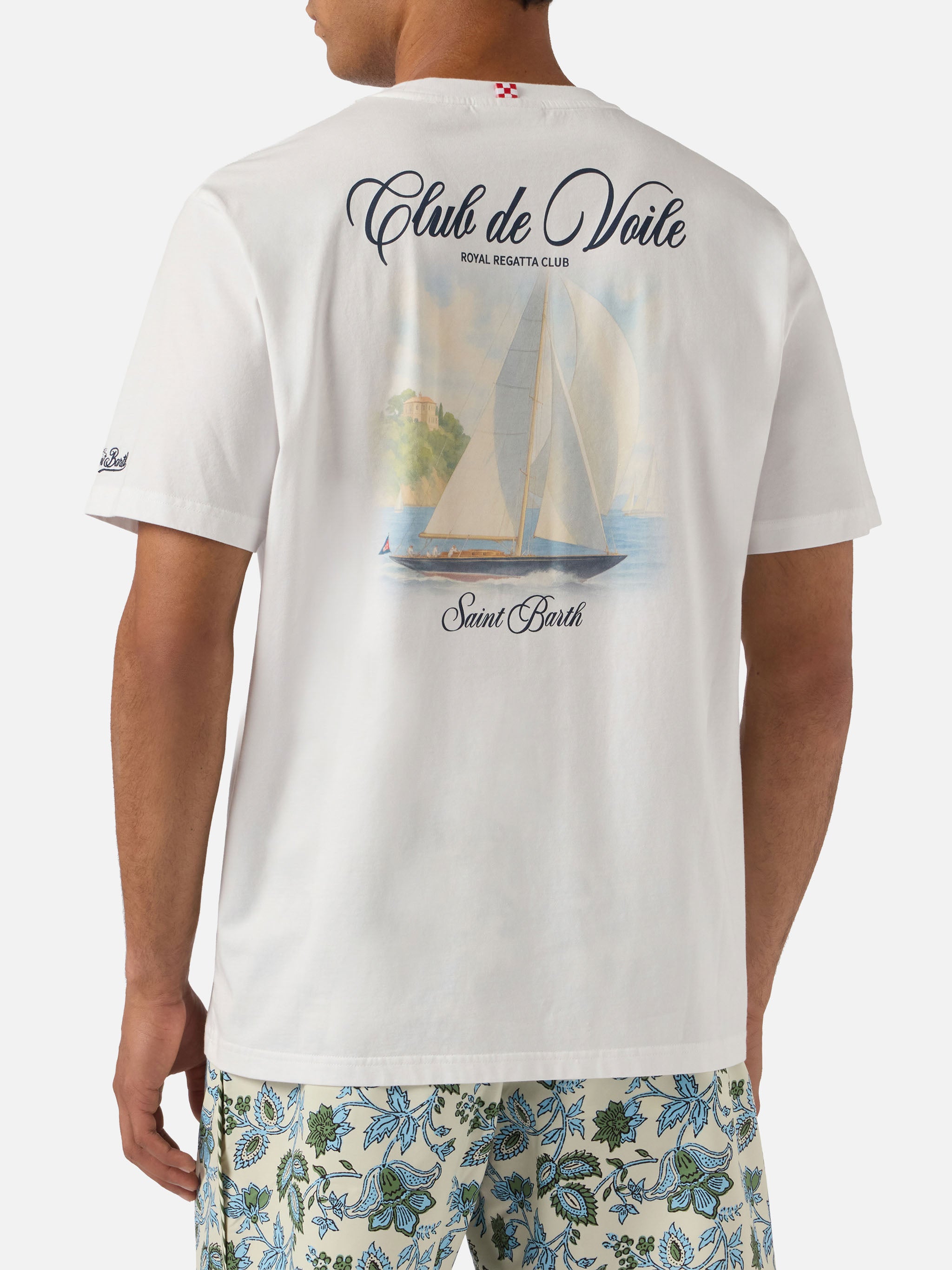 mc2-saint-barth-t-shirt-portland-bianca-con-stampa-club-de-voile-uomo image 4