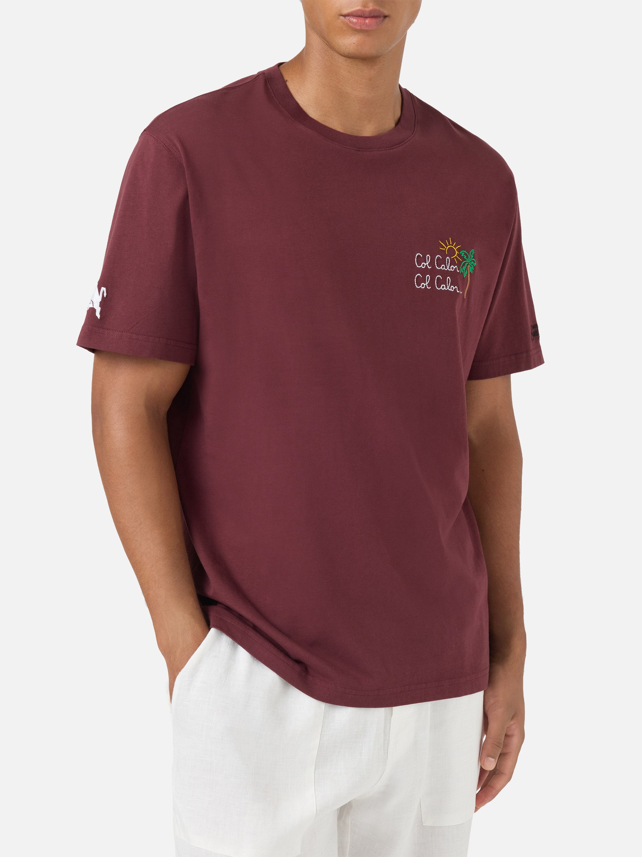mc2-saint-barth-portofino-t-shirt-uomo-bordeaux-torino-fc-special-edition-col-ca image 3