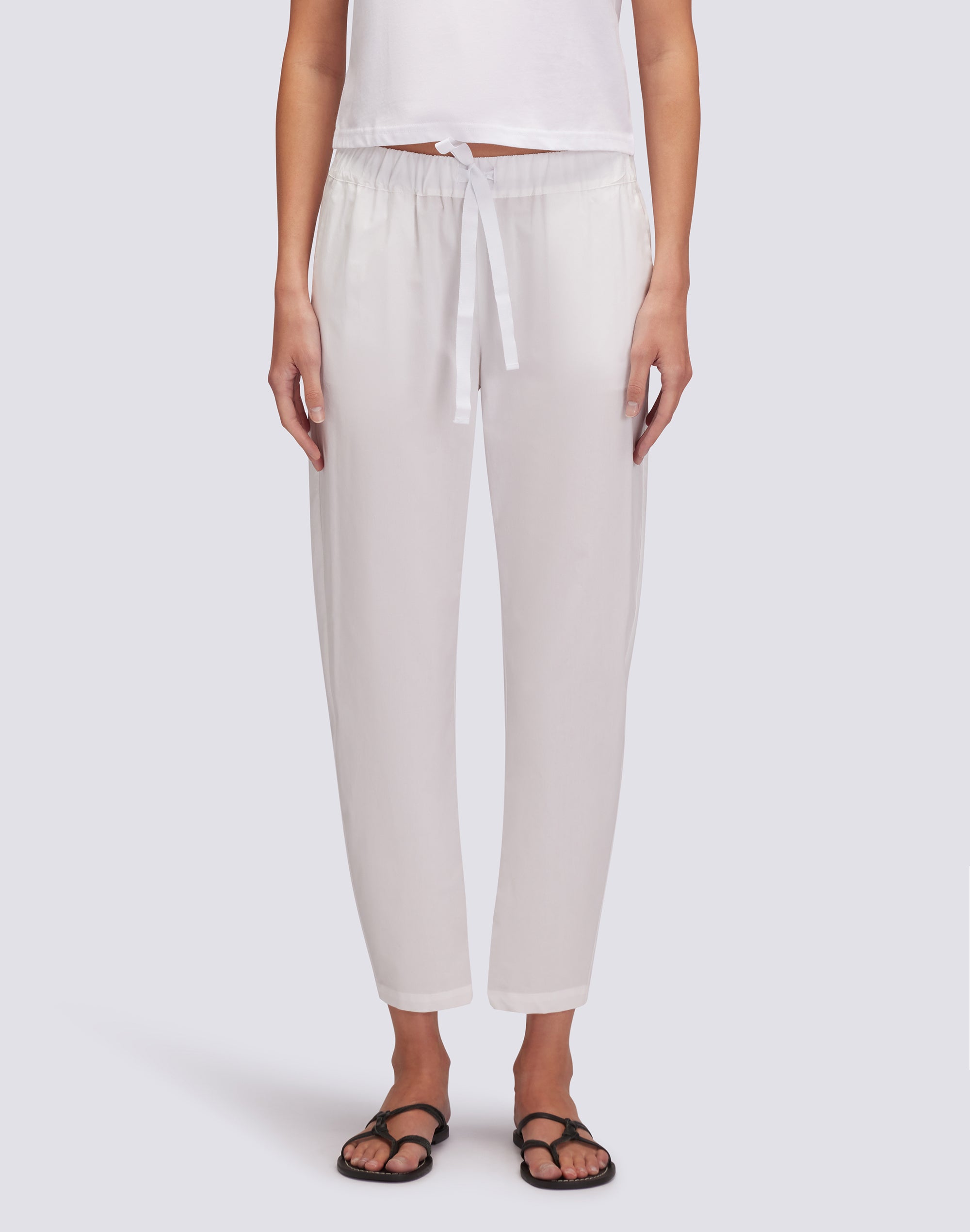 sundek-pantaloni-lunghi-in-popeline-donna-regular-a-sigaretta image 2