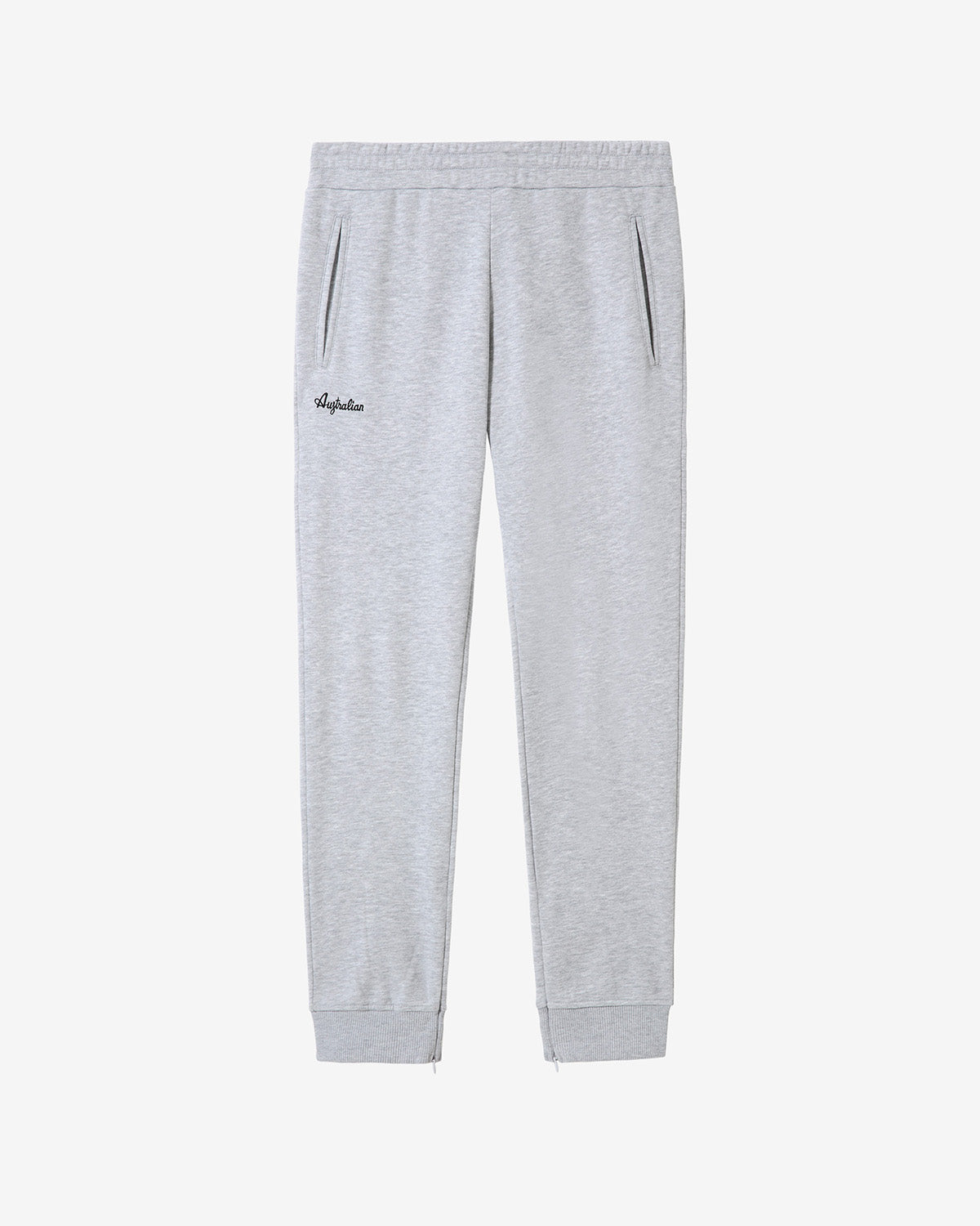 australian-rib-cuff-pantalone-felpa-slim-grigio-melange image 7