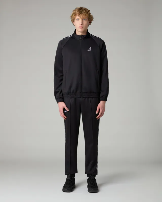 australian-tape-tracksuit-tuta-completa-nero-full-zip image 1
