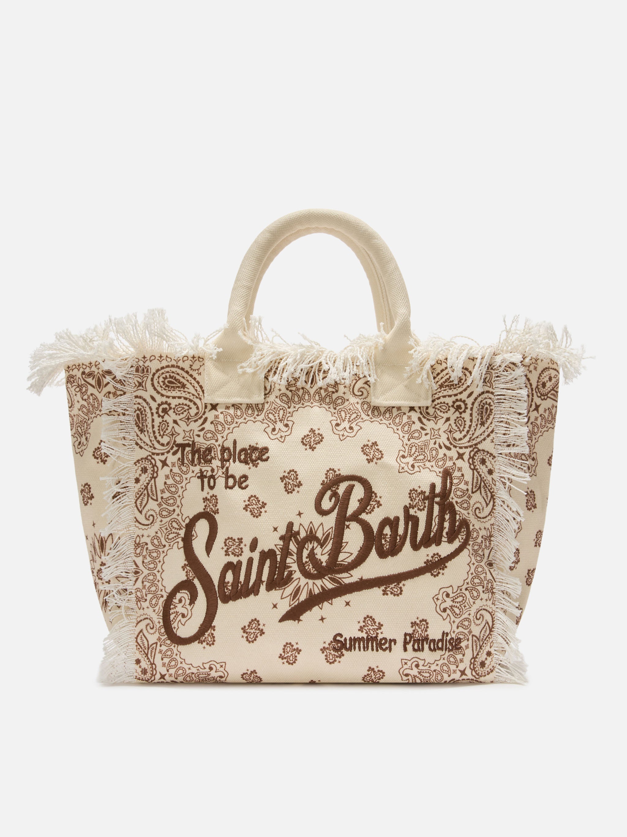 mc2-saint-barth-vanity-regular-borsa-mare-in-canvas-beige-stampa-bandana image 1