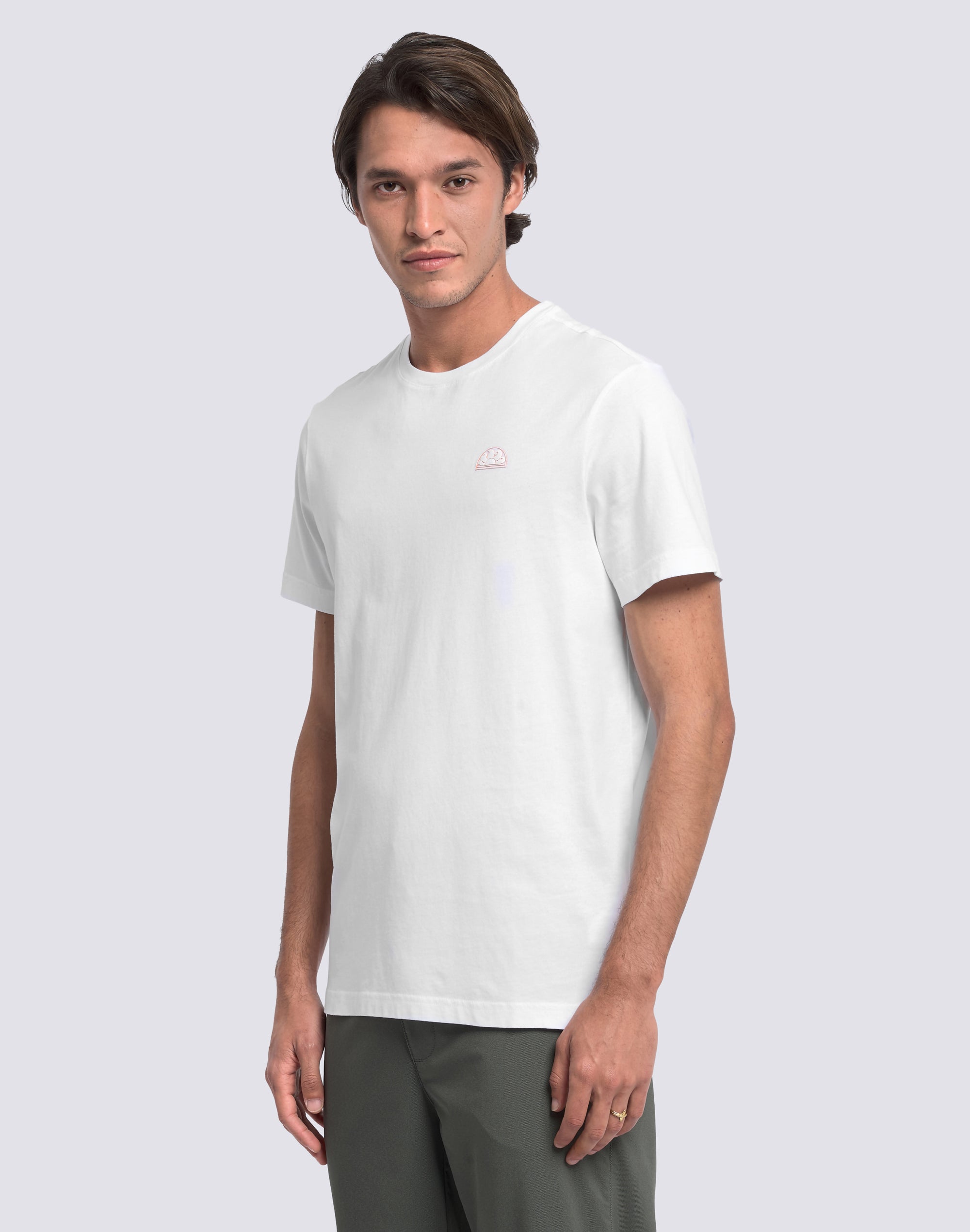 sundek-t-shirt-uomo-tinta-unita-in-cotone-pima-m672tejy700-carryover image 4