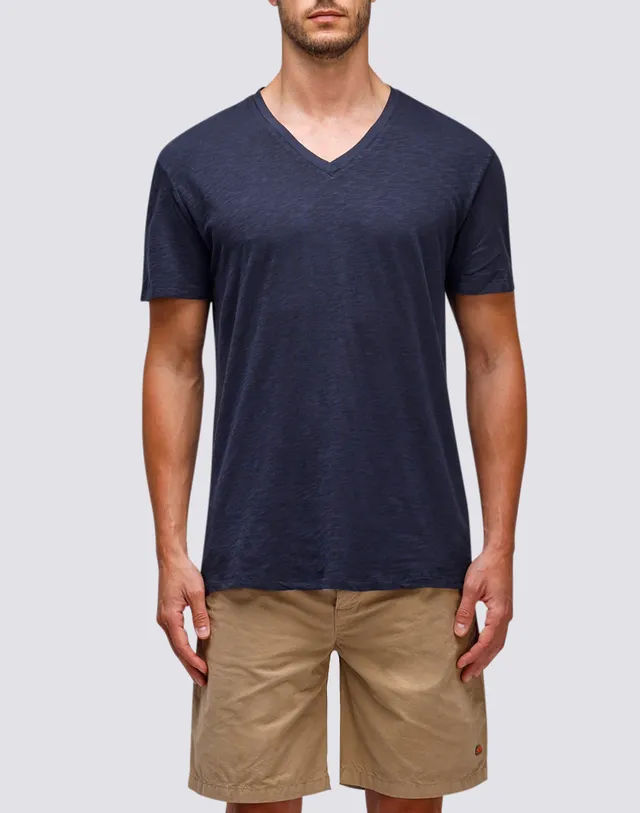 sundek-t-shirt-tinto-capo-uomo-scollo-a-v-mezza-manica-regular image 1