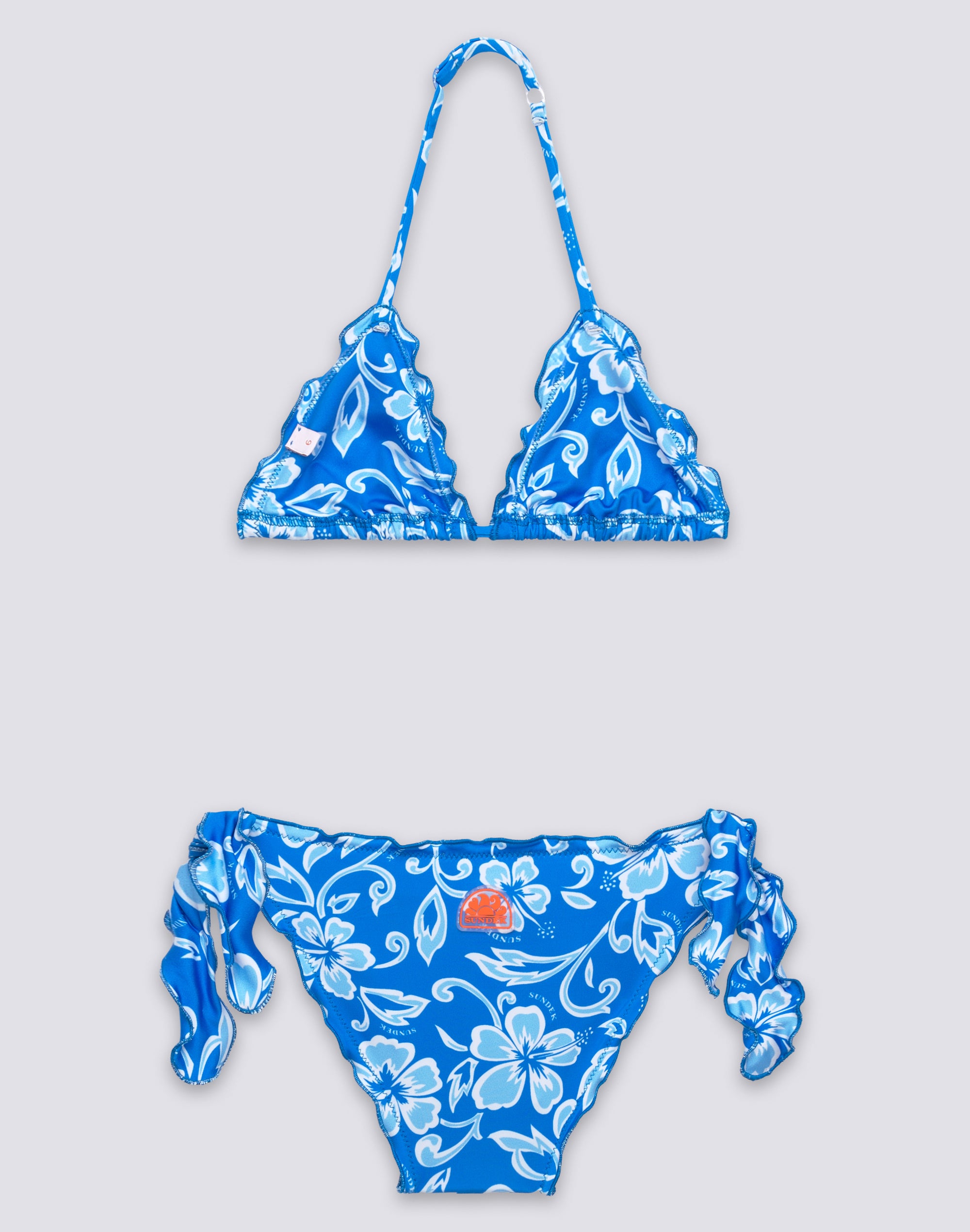 sundek-bikini-bambina-g141-hibiscus-sk23-con-stampa-floreale image 2