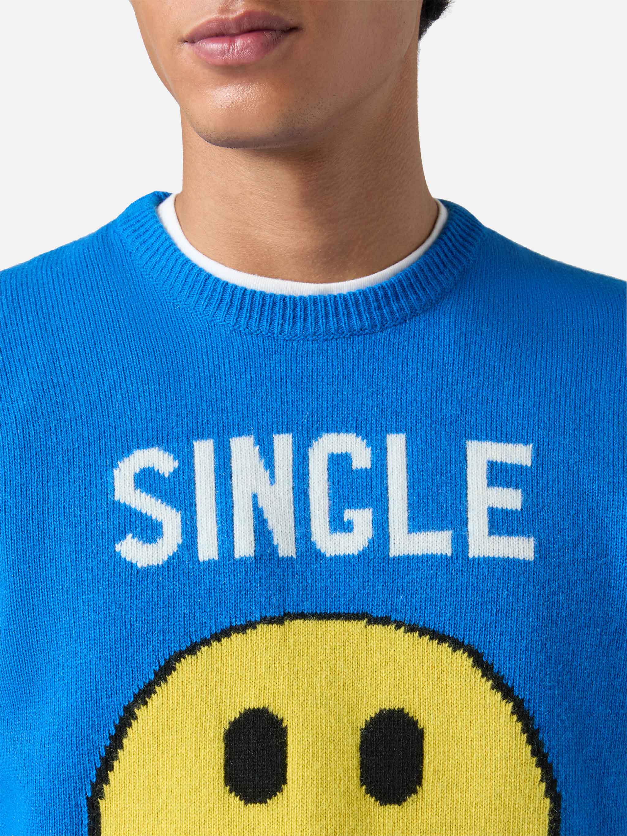 mc2-saint-barth-heron-maglione-girocollo-uomo-bluette-jacquard-single image 2