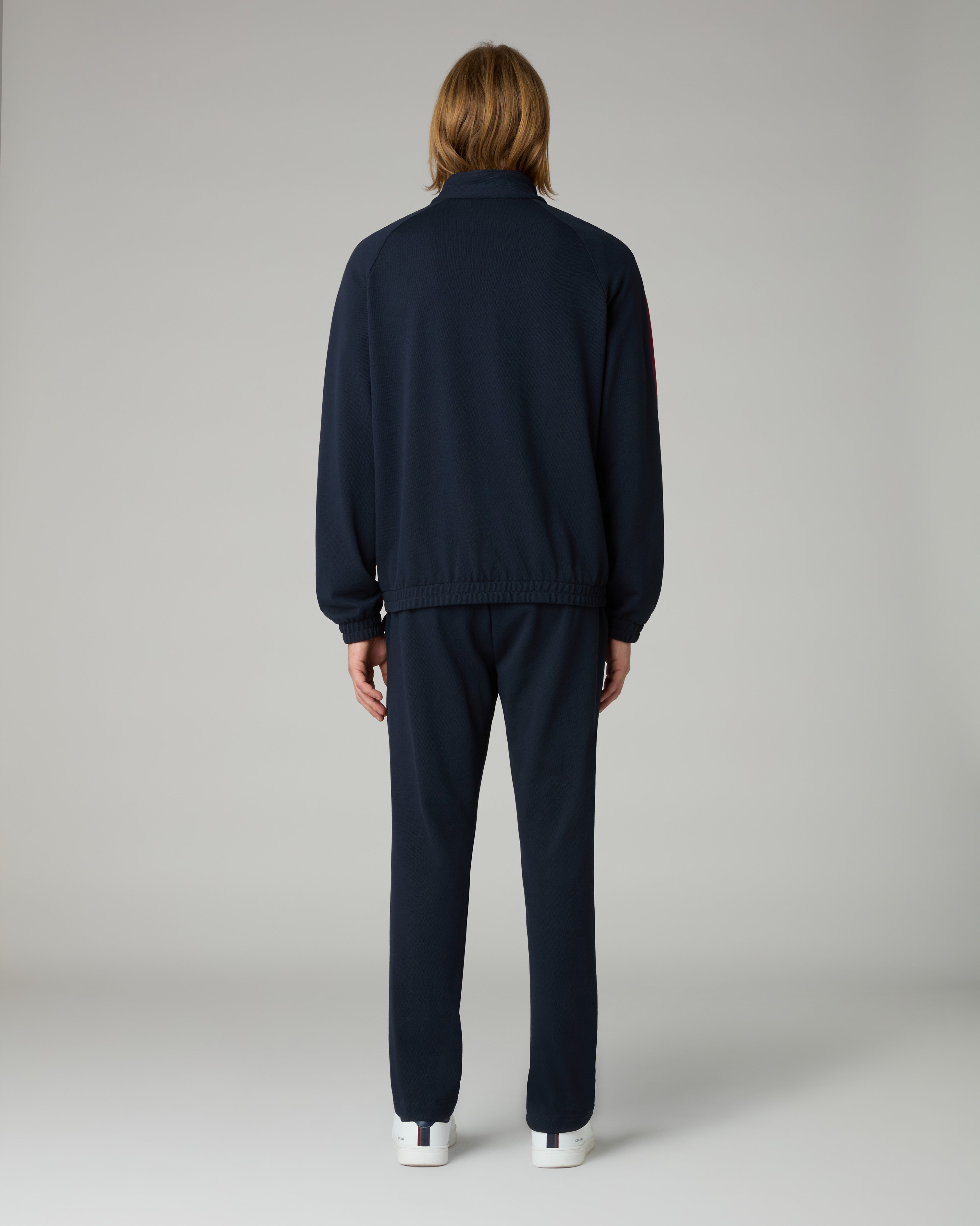 australian-posh-piquet-tracksuit-tuta-uomo-blu-navy image 2