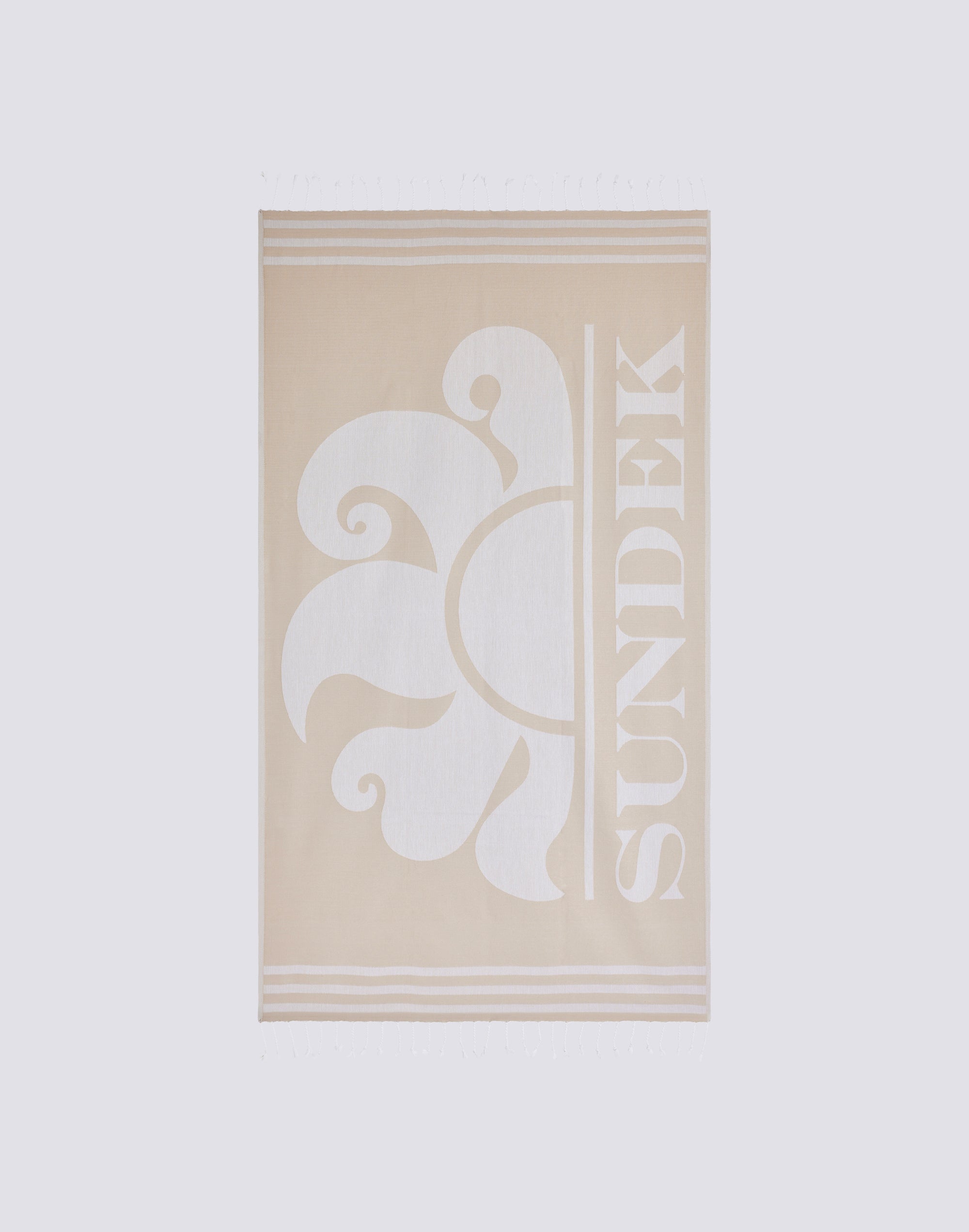 sundek-telo-mare-fouta-jacquard-logo-100x170-cm-320-gr image 1