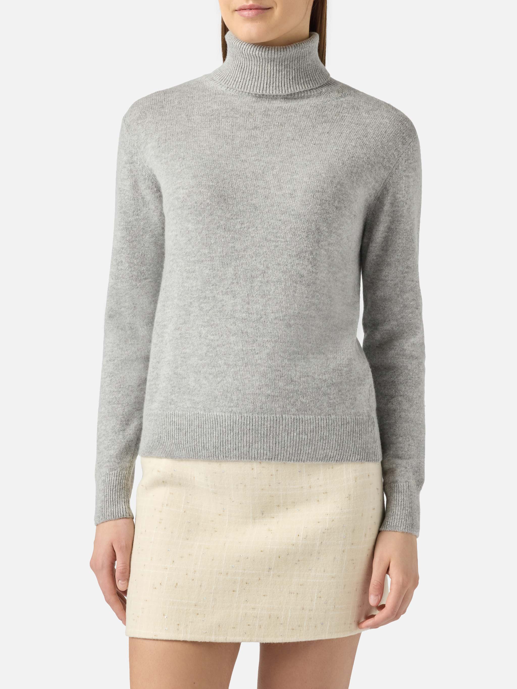 mc2-saint-barth-moody-dolcevita-donna-grigio-melange-in-misto-cashmere image 1