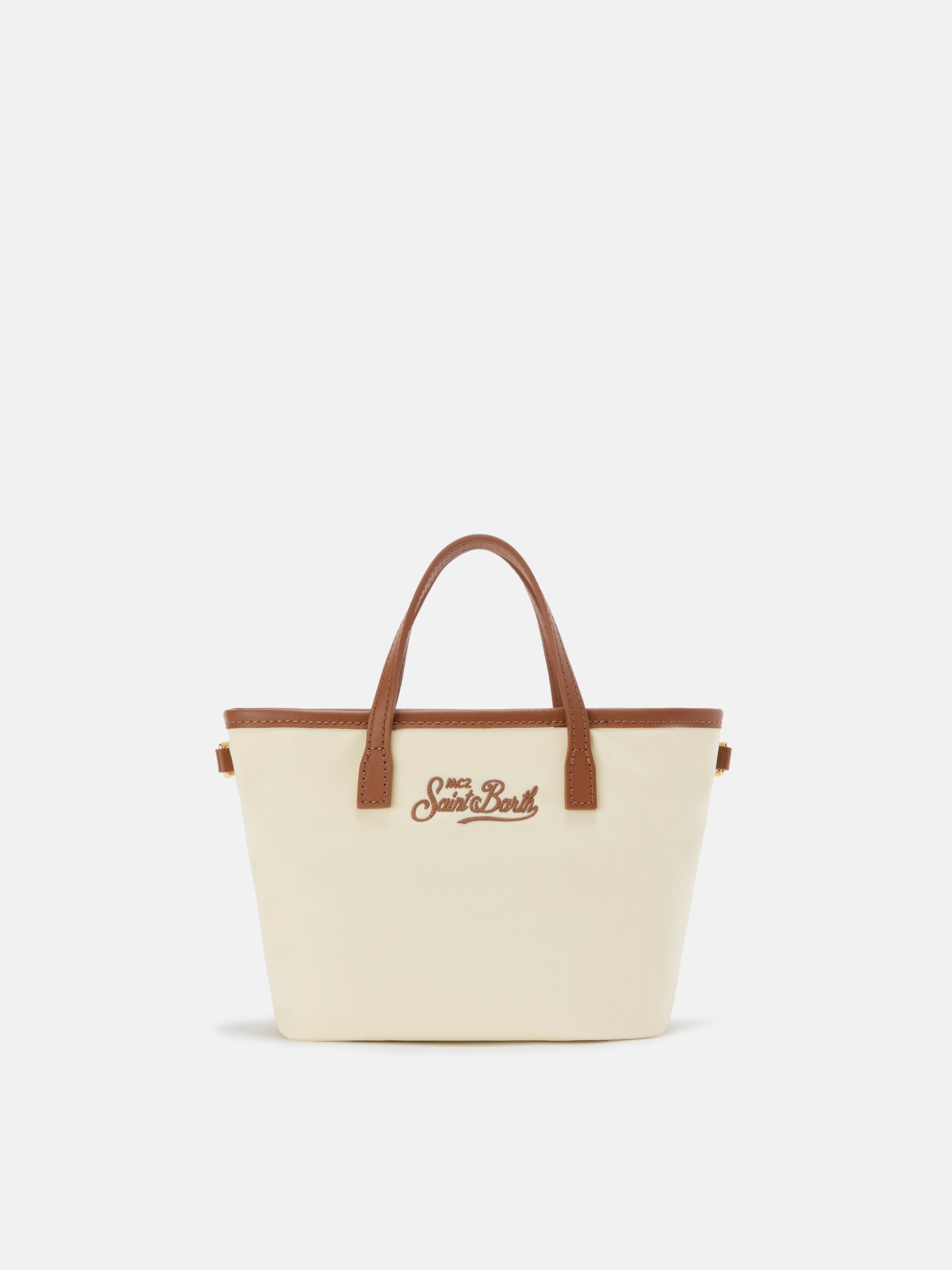 mc2-saint-barth-borsa-city-mini-in-nylon-bianca image 1