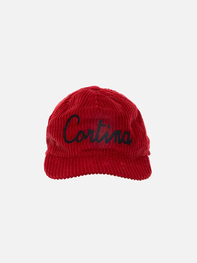 mc2-saint-barth-berretto-da-baseball-cortina-in-velluto-rosso image 1