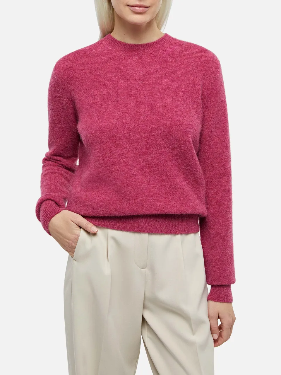 mc2-saint-barth-sorbonne-maglione-donna-in-filato-elasticizzato-peonia image 1