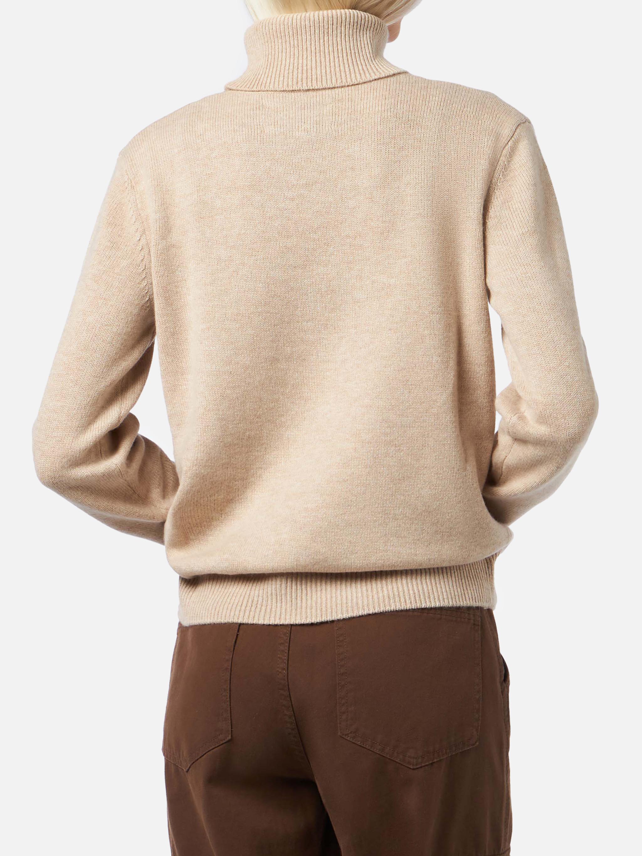 mc2-saint-barth-dolcevita-moody-donna-in-100-cashmere-beige image 3