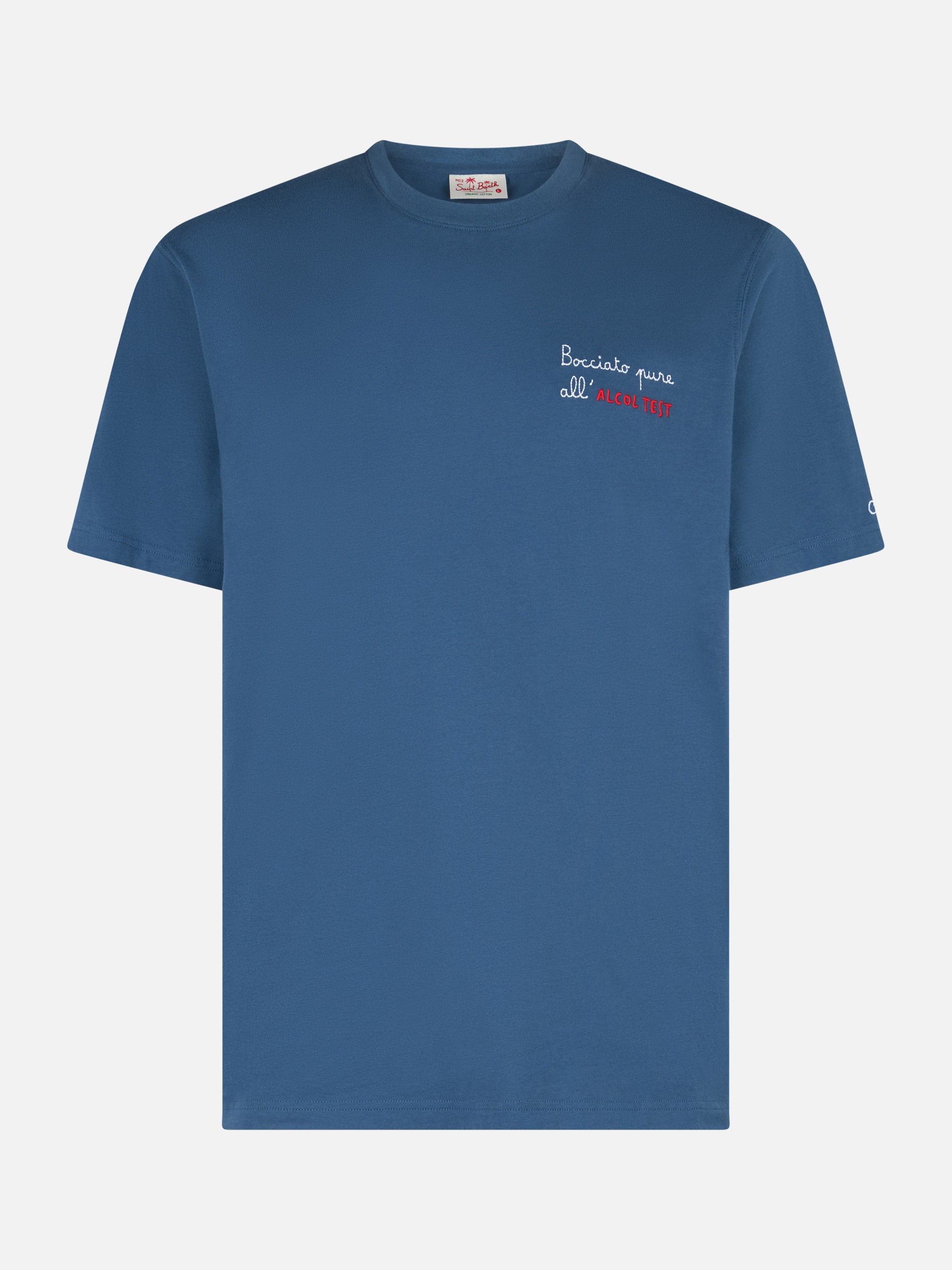 mc2-saint-barth-t-shirt-portofino-ricamo-in-puro-cotone-jersey-blu image 4