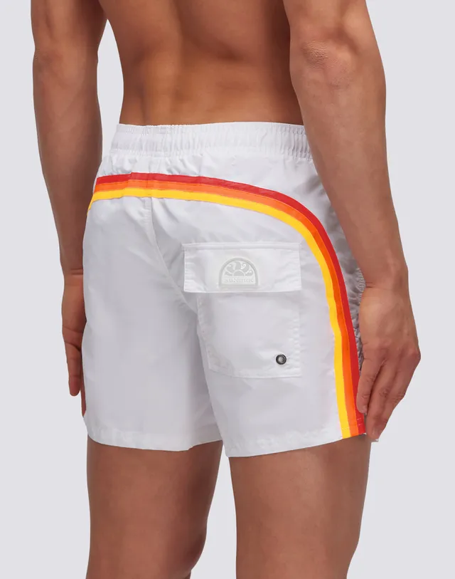 sundek-costume-uomo-corto-iconic-taffeta-double-layer-vita-elasticata image 1