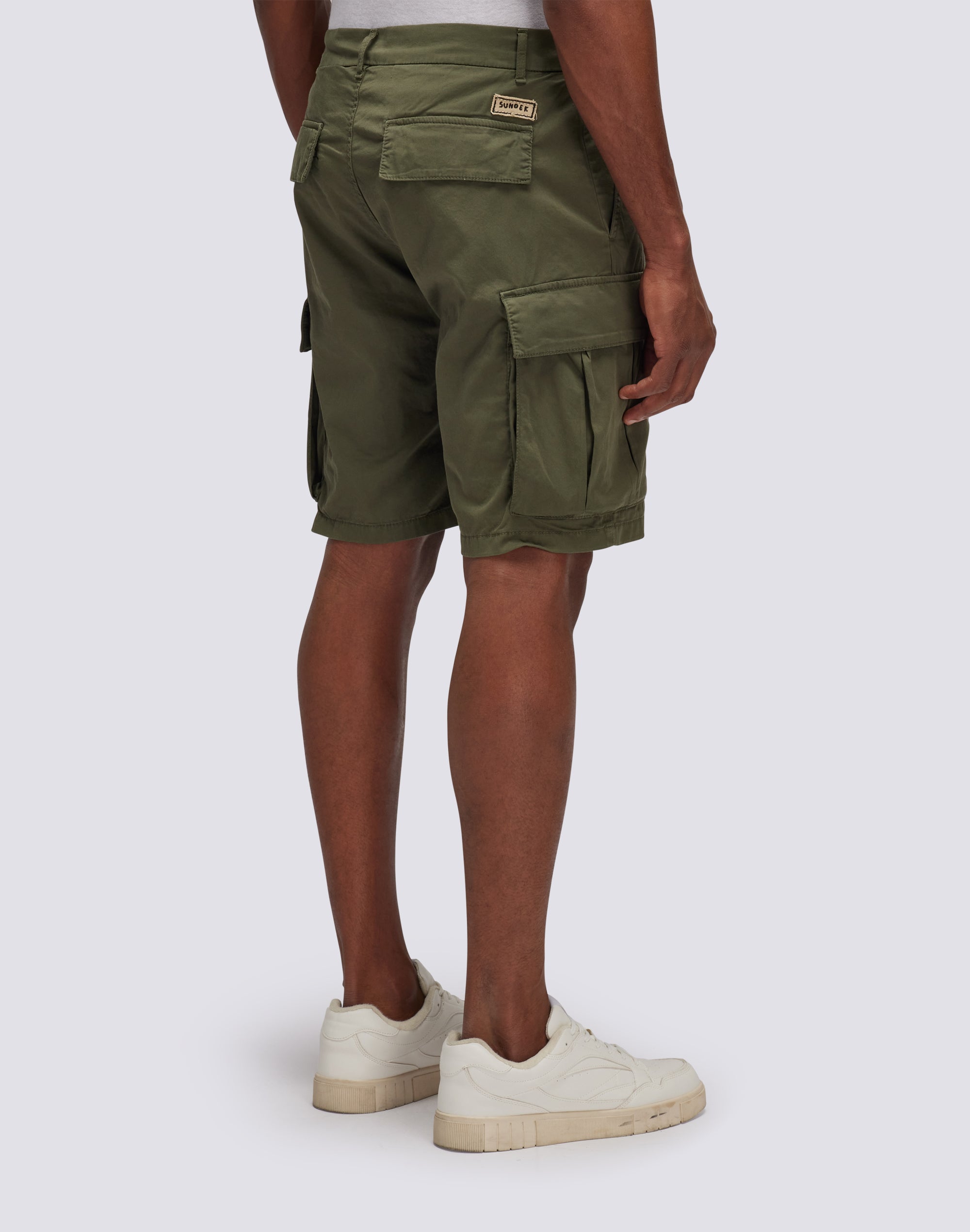 sundek-walkshort-uomo-in-twill-di-cotone-cargo image 2