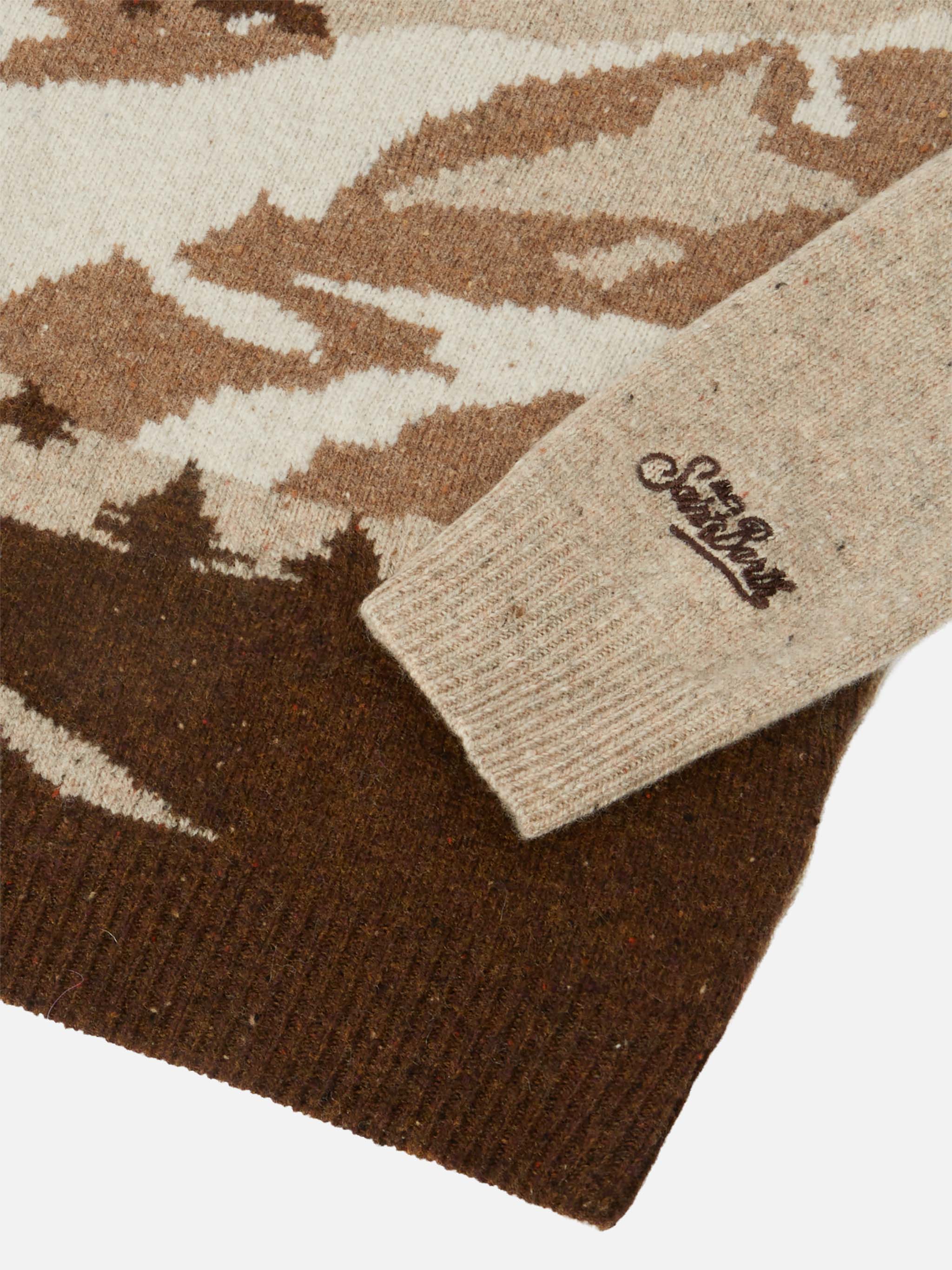 mc2-saint-barth-maglione-girocollo-douglas-con-jacquard-cartolina-courchevel image 4
