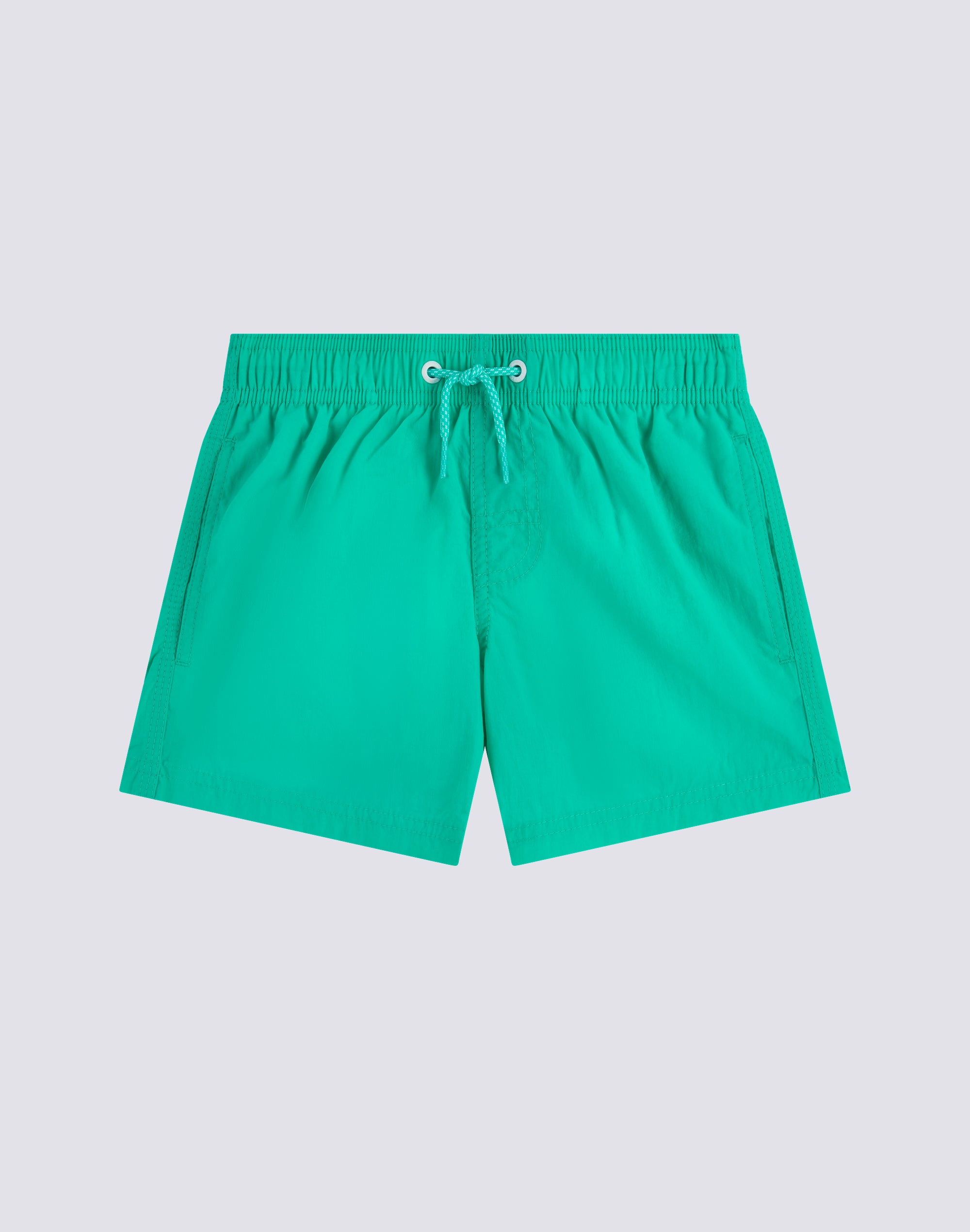 sundek-costume-boxer-bambino-tinta-unita-crinkled-con-vita-elasticata image 2