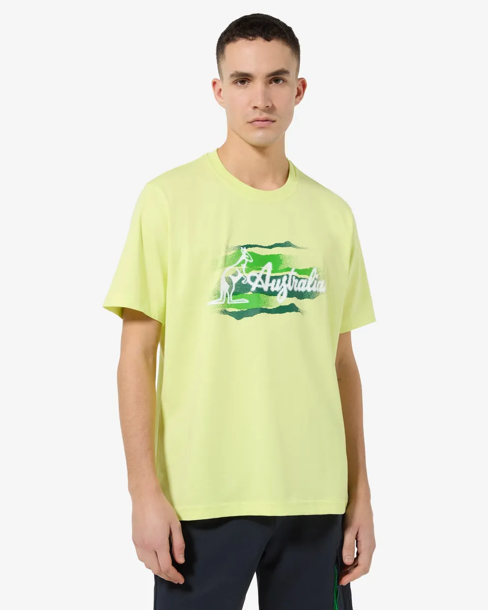 australian-australe-t-shirt-cotone-stampa-petto-regular-fit image 1