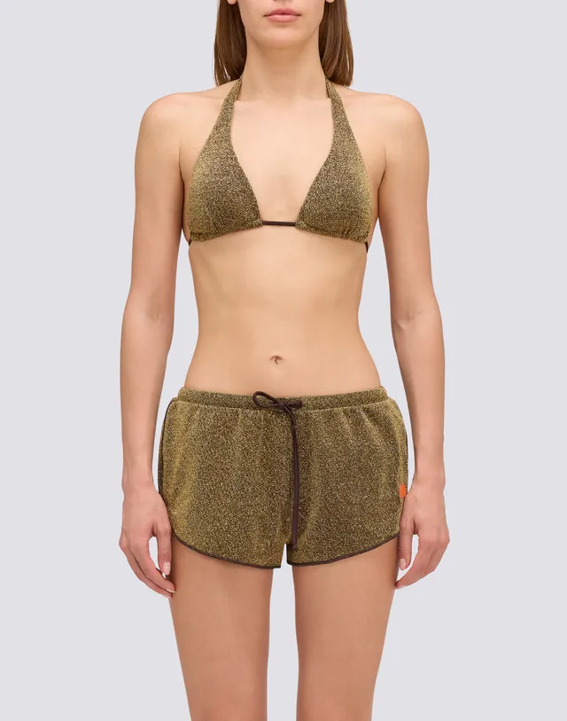 sundek-haiworth-costume-donna-a-pantaloncino-in-lurex image 1