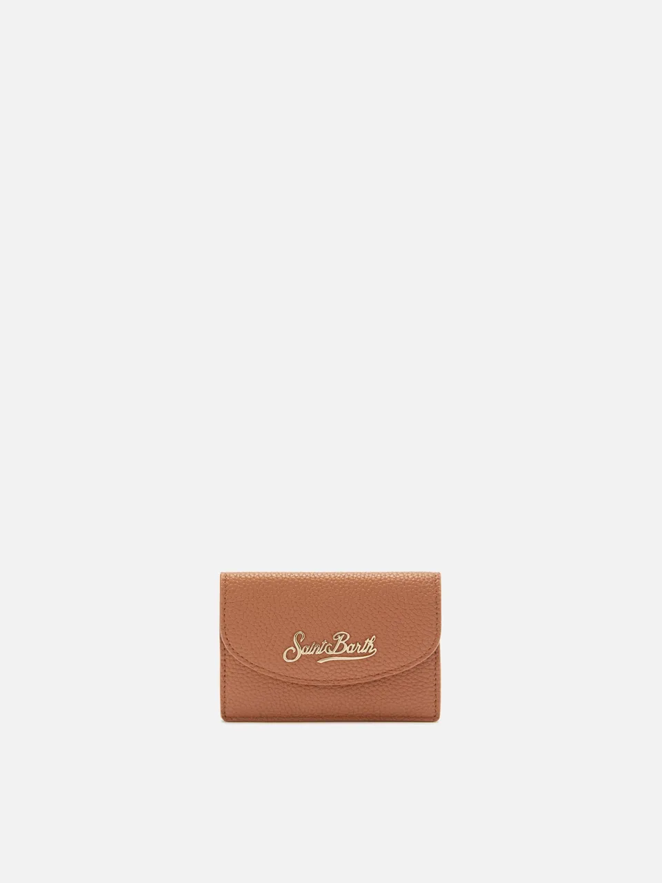 mc2-saint-barth-madame-portacarte-card-holder-pelle-martellata-cuoio image 1