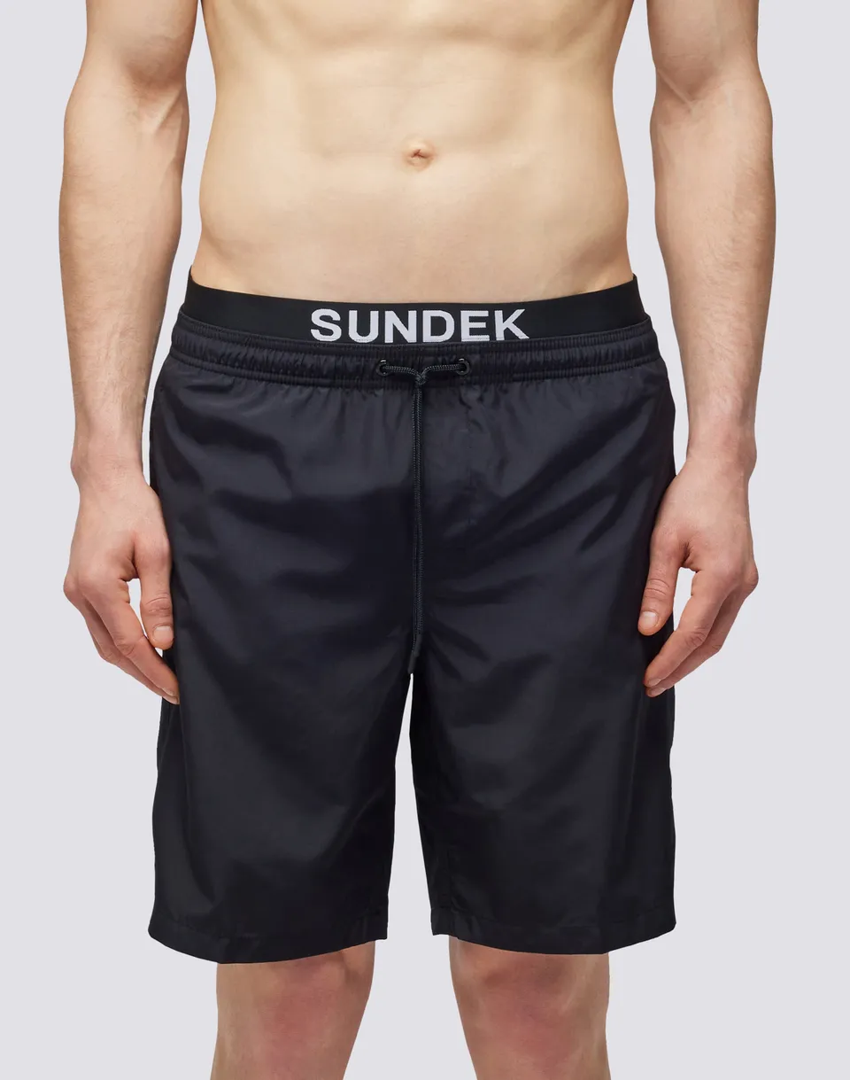 sundek-costume-mare-uomo-lungo-con-elastico-logo-in-repreve-riciclato image 1