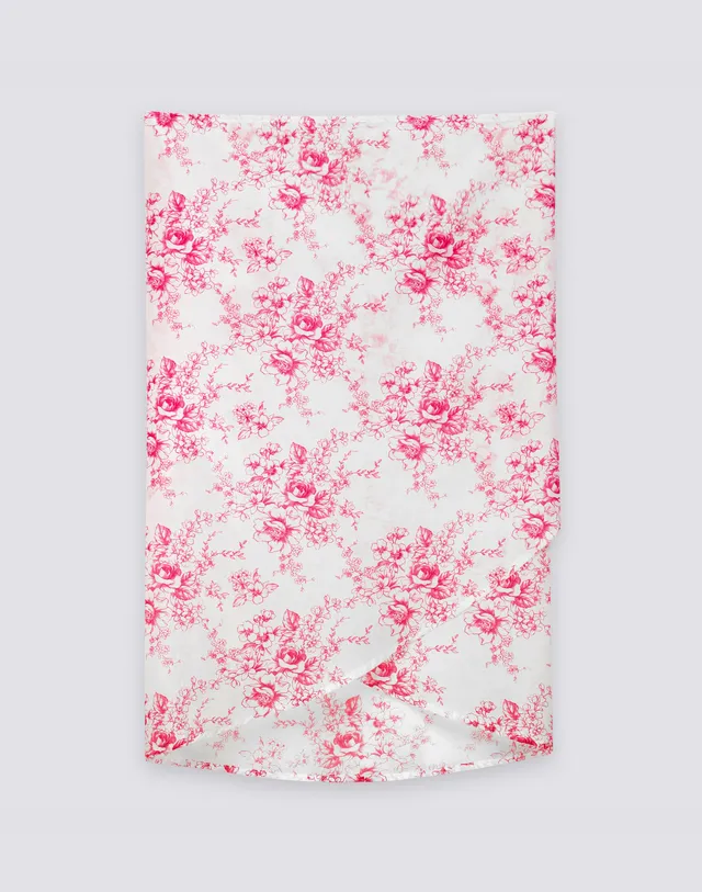 sundek-pareo-corto-donna-cotone-voile-stampa-rose-de-joie image 1