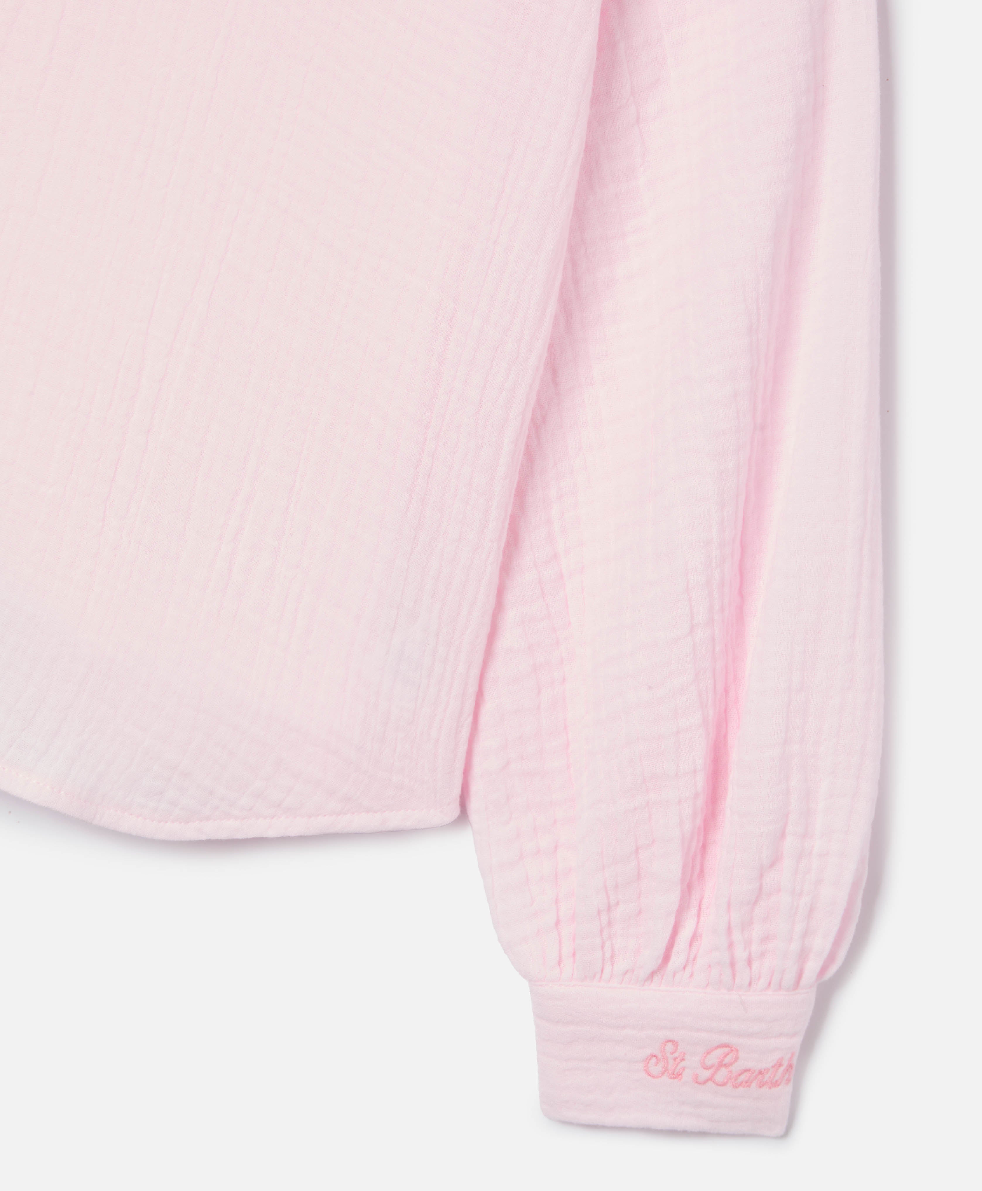 mc2-saint-barth-camicia-maira-jr-in-mussola-di-puro-cotone-rosa-per-bambina image 6