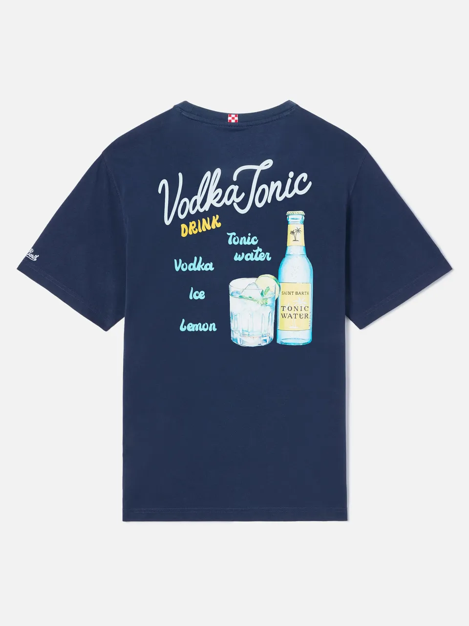 mc2-saint-barth-portland-t-shirt-da-uomo-in-puro-cotone-blu-con-illustrazione-vo image 1