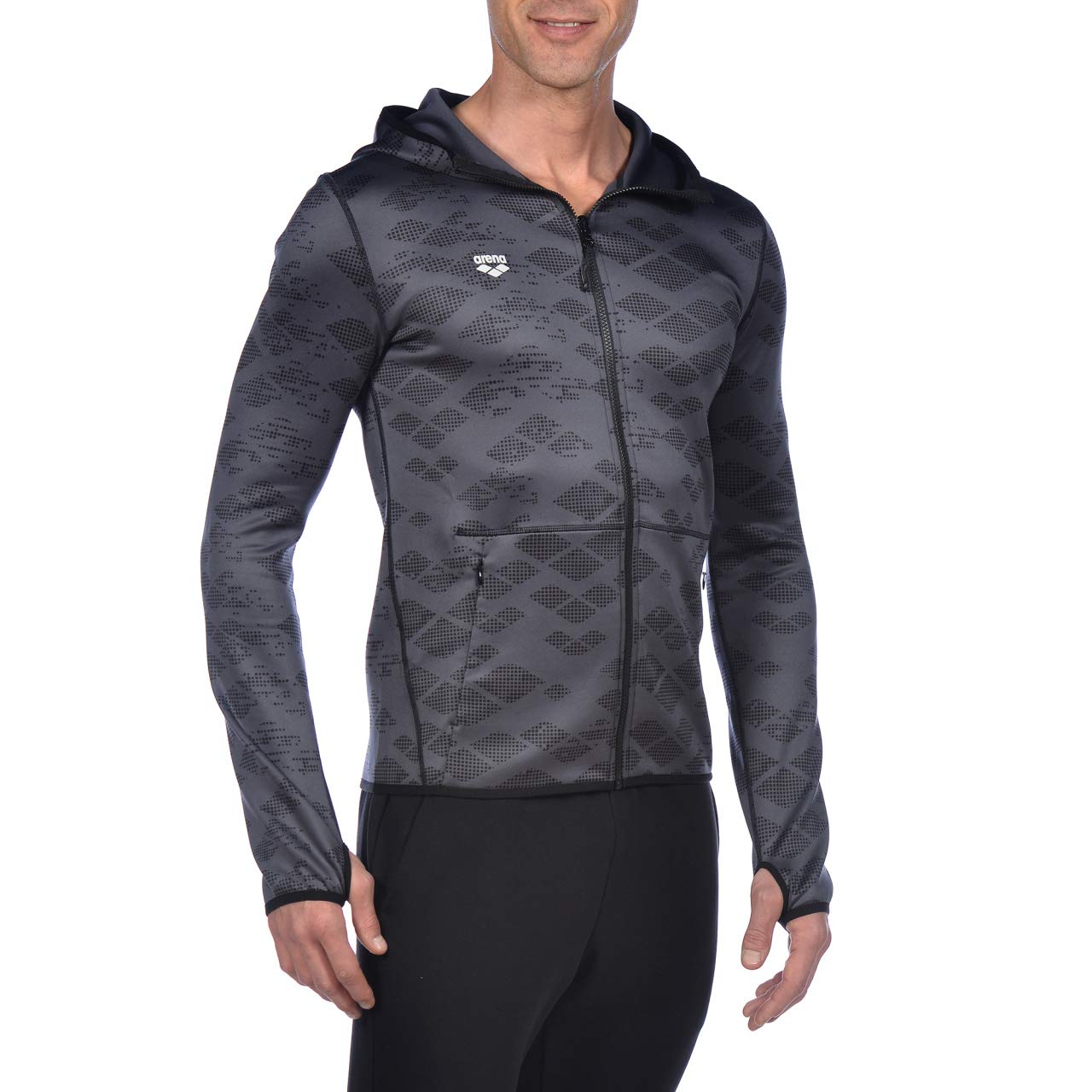 arena-m-spacer-giacca-reversibile-con-cappuccio-da-uomo image 5