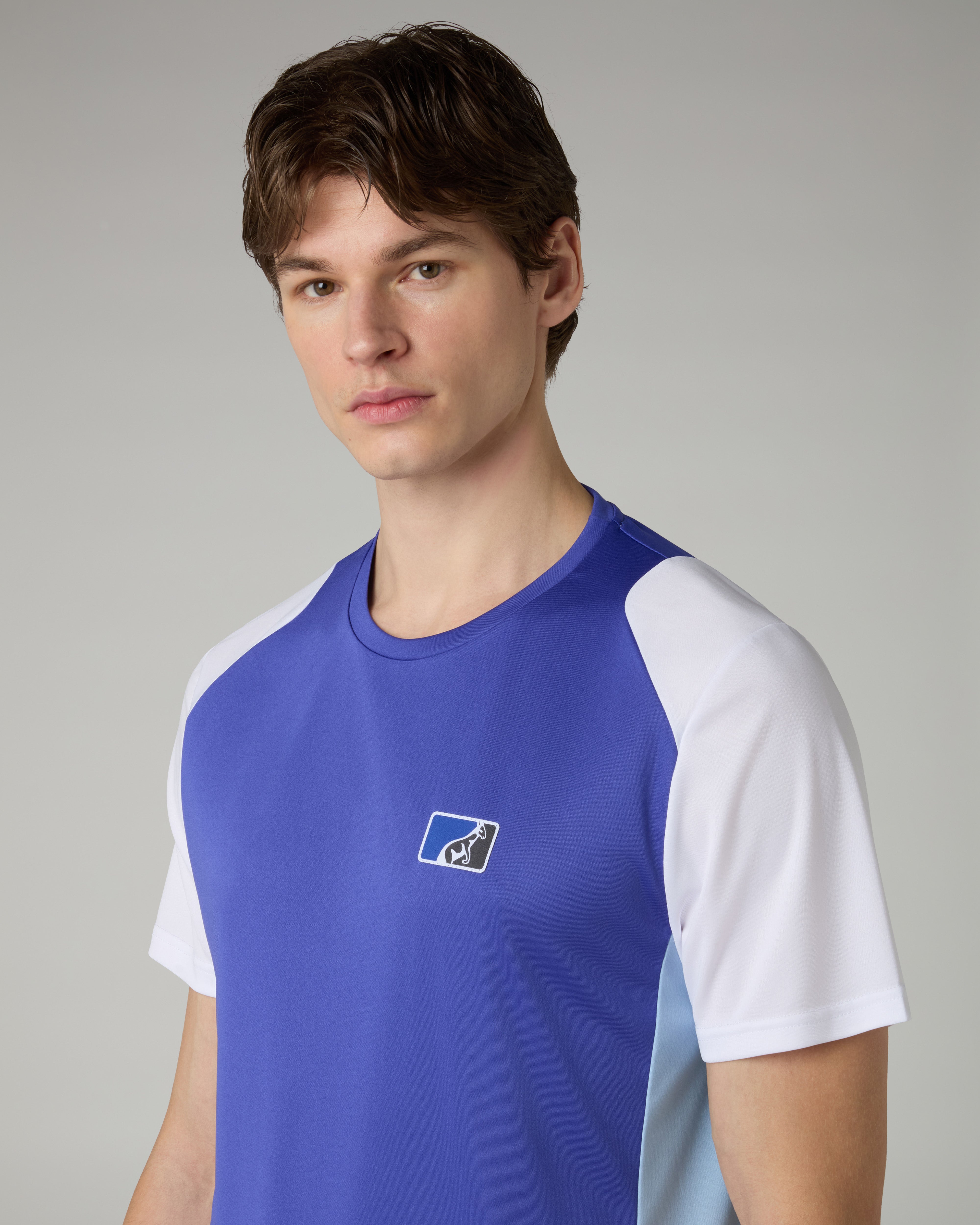 australian-classic-pro-t-shirt-ace-liberty-blu image 4