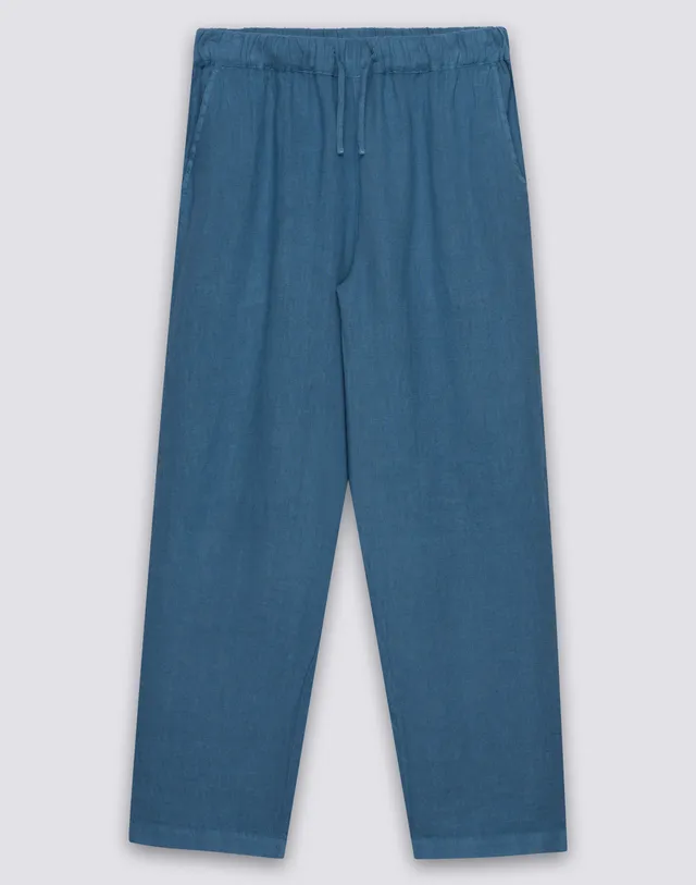 sundek-pantaloni-uomo-in-lino-a-vita-elasticata image 1