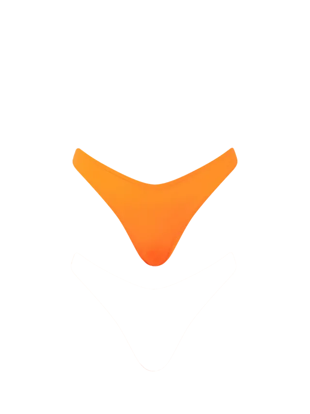mc2-saint-barth-naomi-slip-mare-donna-arancione-fluo-tinta-unita image 1