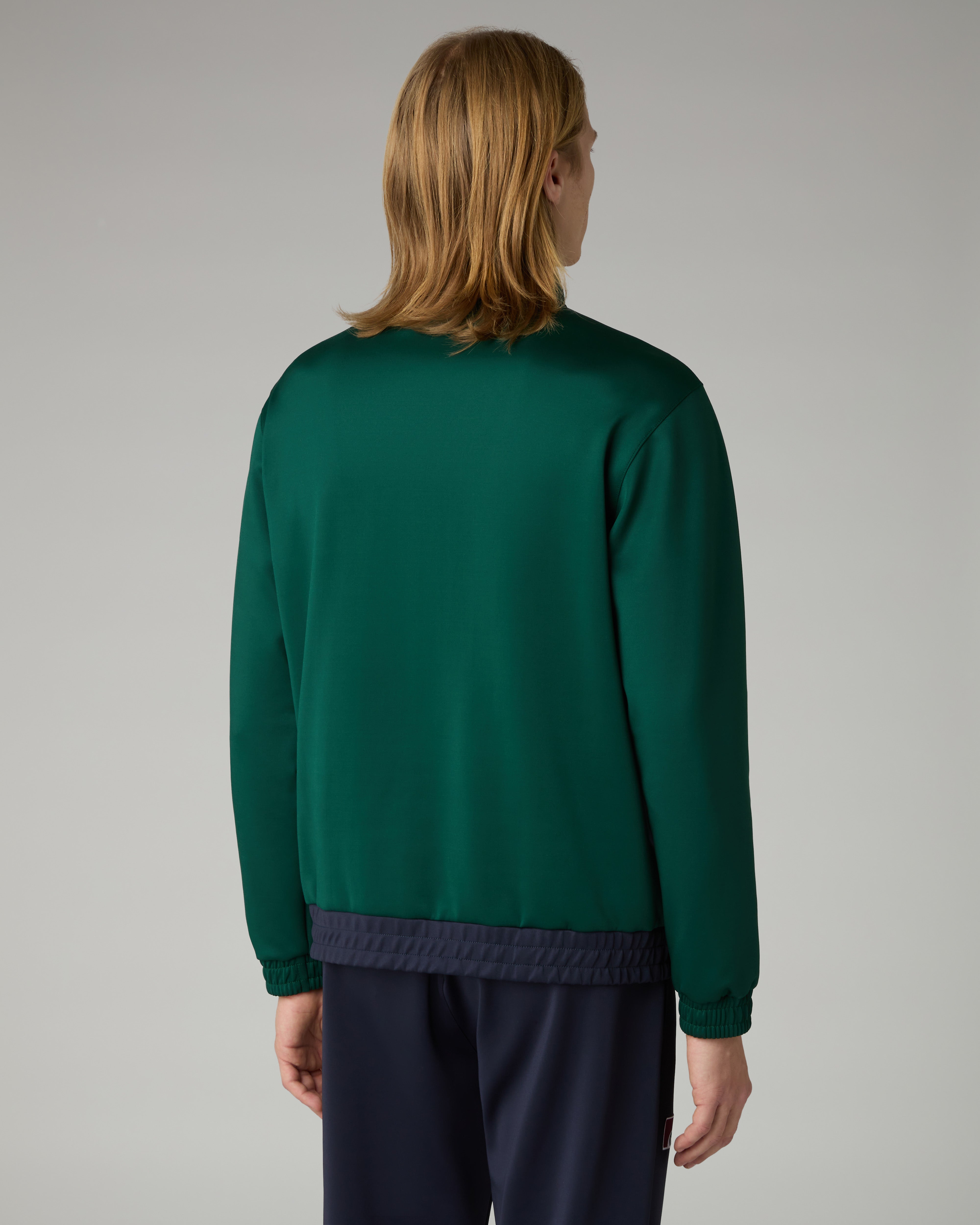 australian-classic-crewneck-mezza-zip-tessuto-shot image 3