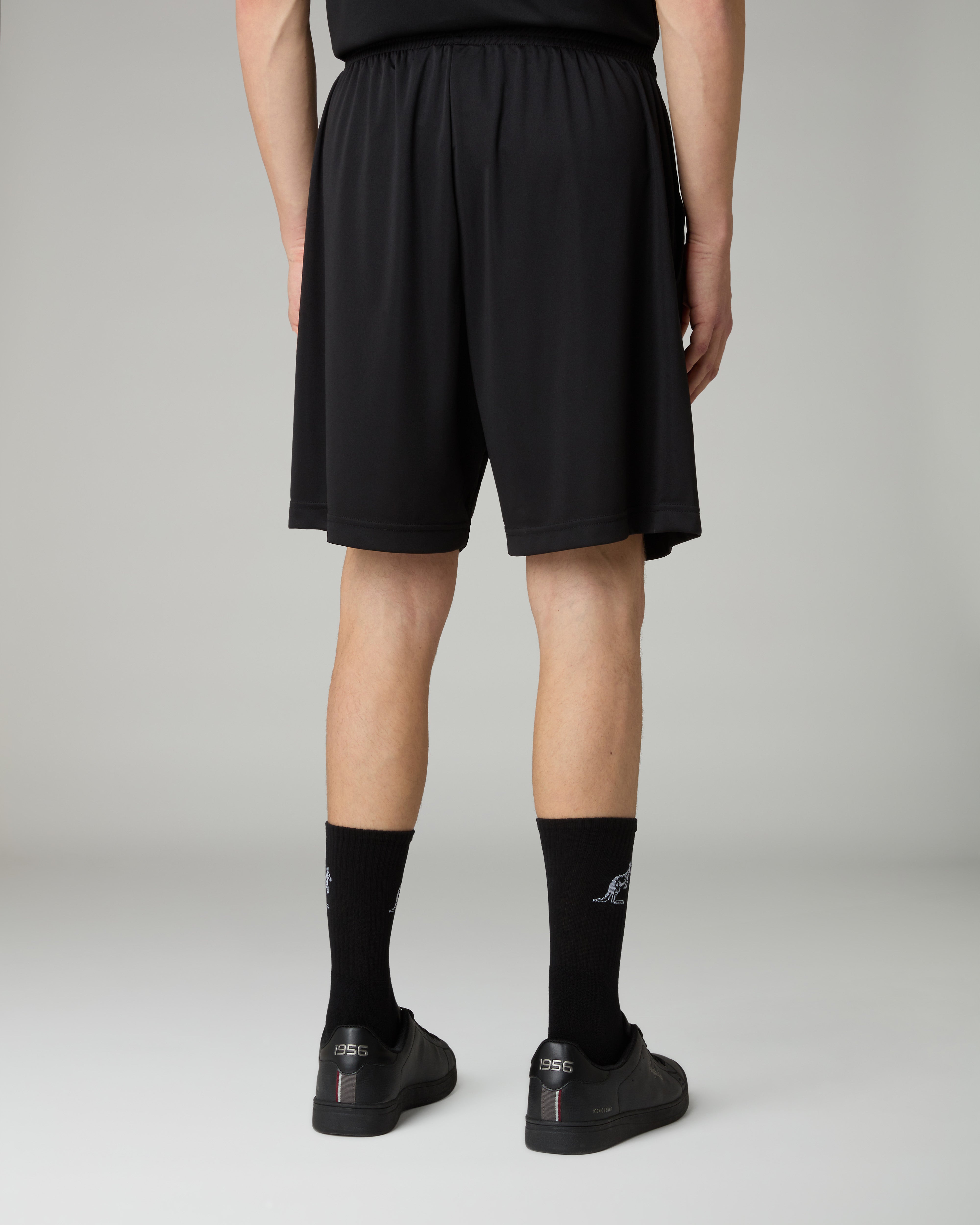 australian-roller-short-nero-short-padel-ace-tecnico-49-cm-made-in-italy image 3