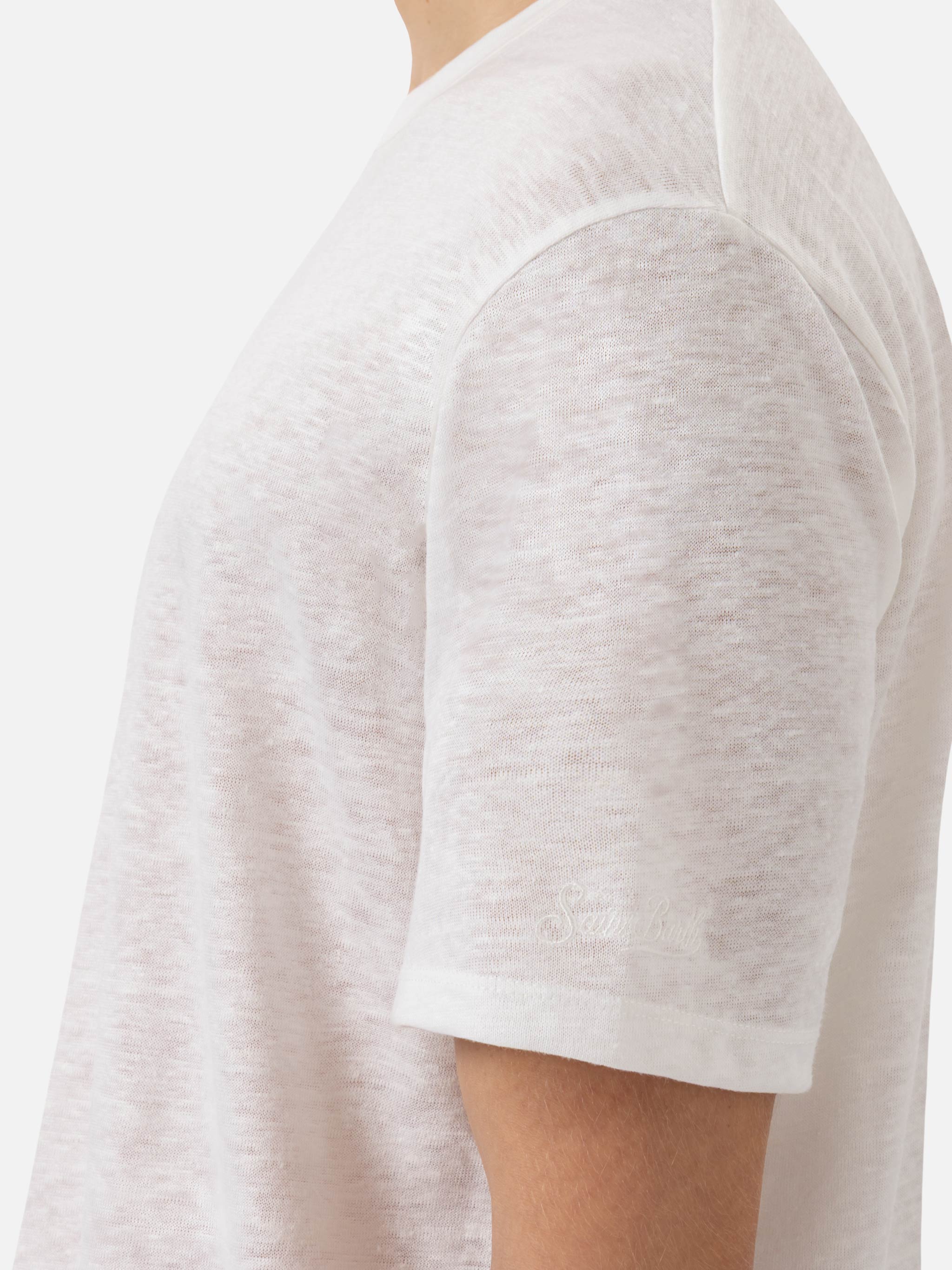 t-shirt-ecstasea-mc2-saint-barth-in-jersey-di-lino-bianca image 4