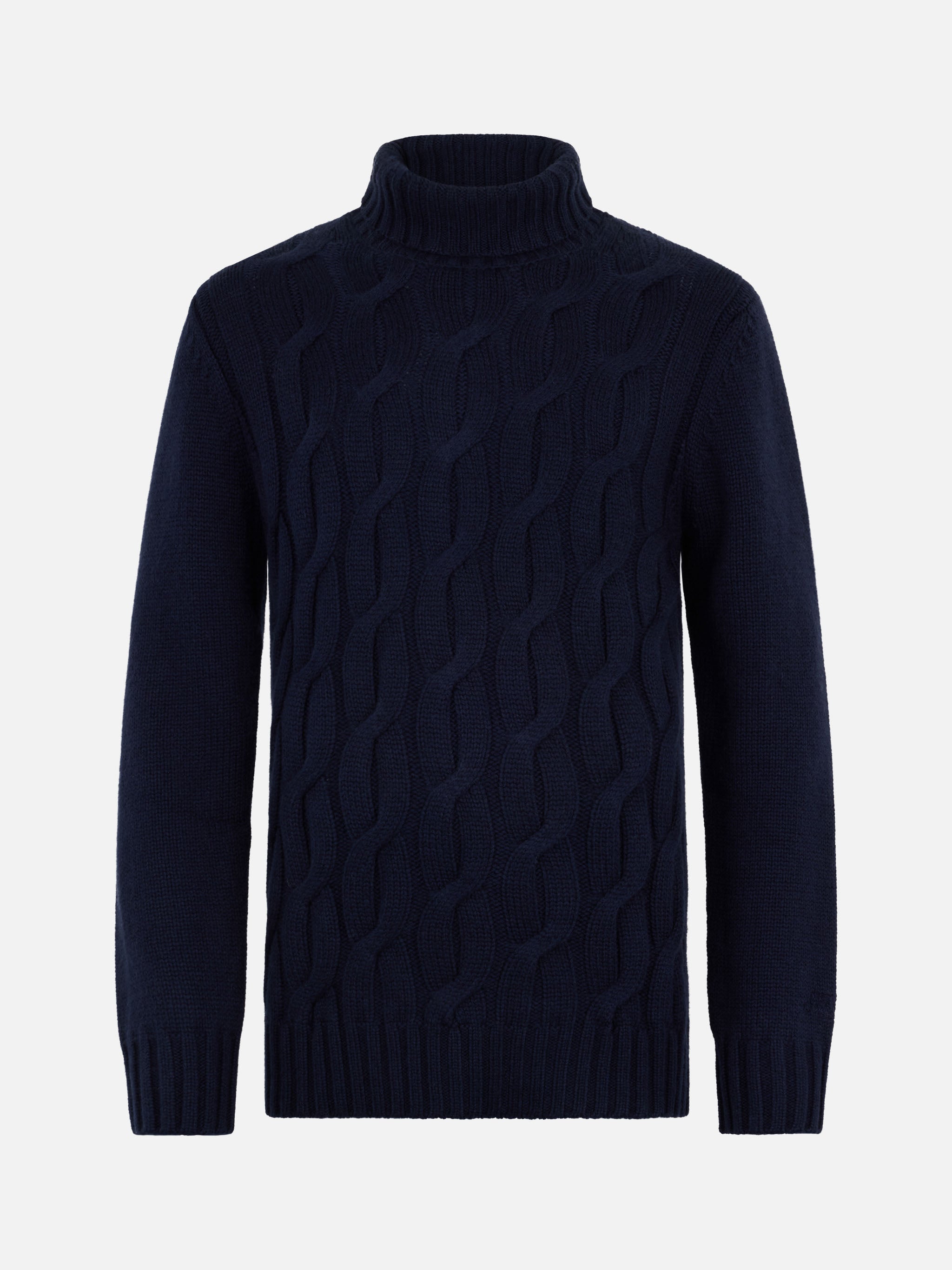 maglia-mc2-saint-barth-fisherman-in-misto-cashmere-blu-navy-con-lavorazione-a-tr image 4