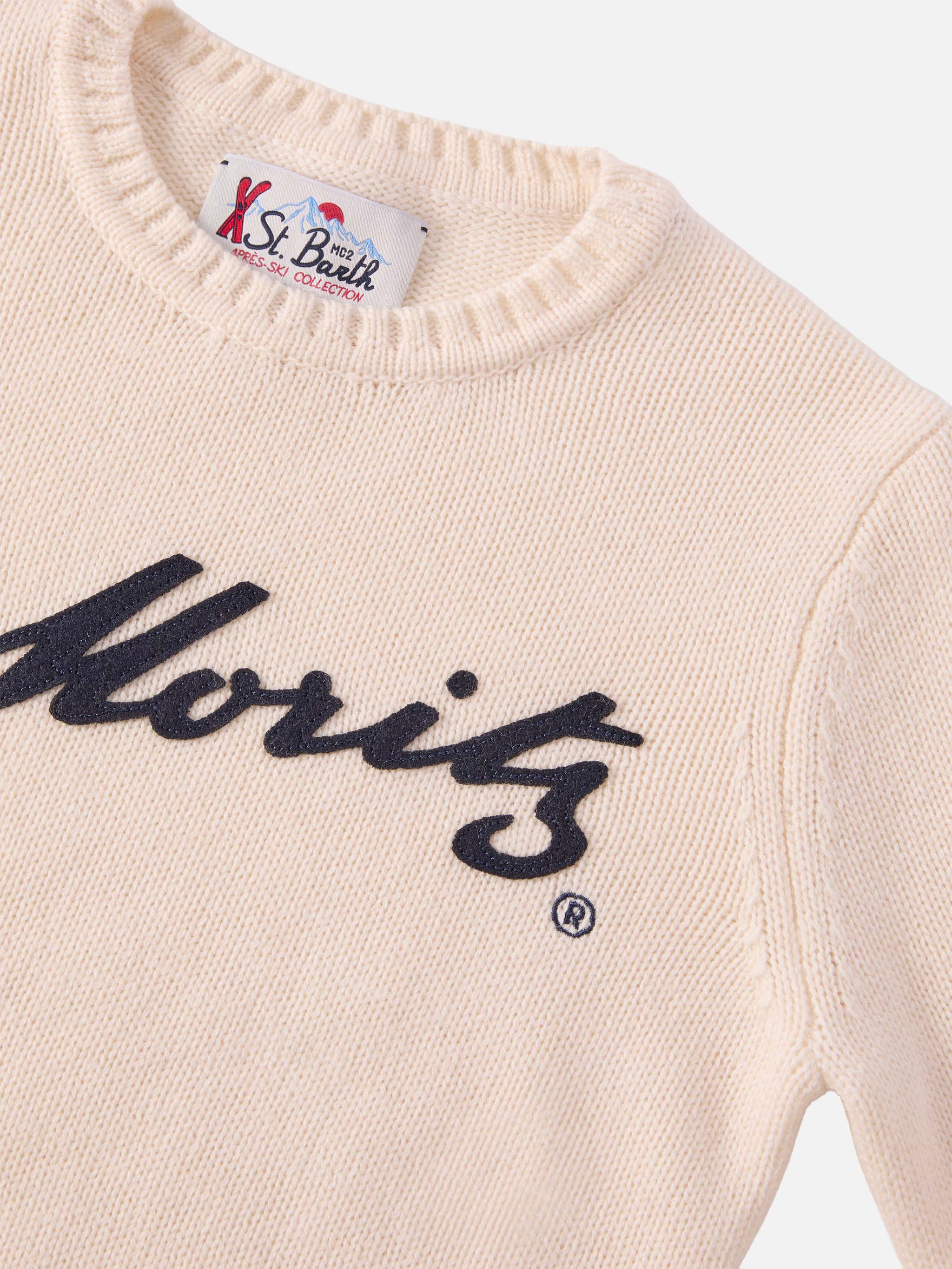maglione-mc2-saint-barth-bombardino-jr-in-misto-cashmere-con-patch-st-moritz-top image 2