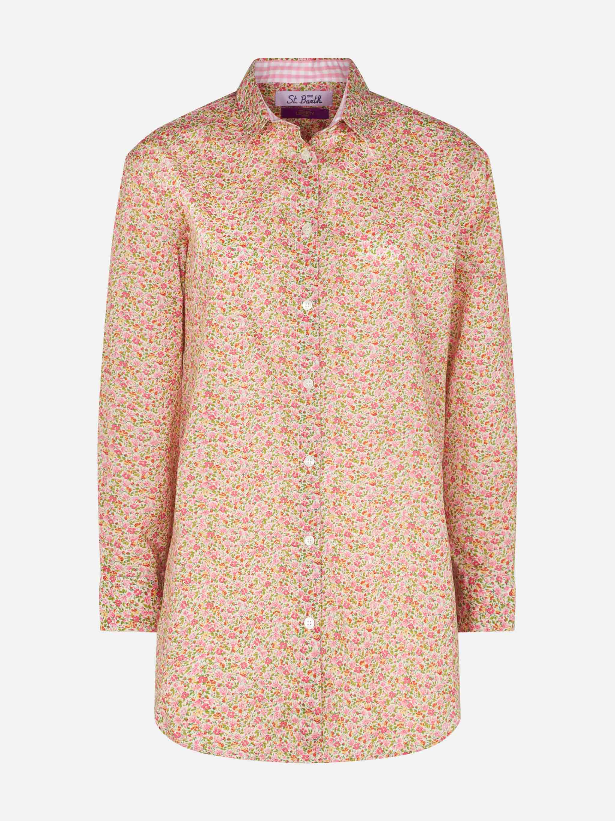 mc2-saint-barth-camicia-brigitte-donna-in-cotone-con-fantasia-floreale-liberty-f image 4