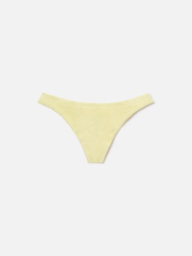 mc2-saint-barth-slip-mare-naomi-brasiliana-crinkle-giallo-chiaro image 1