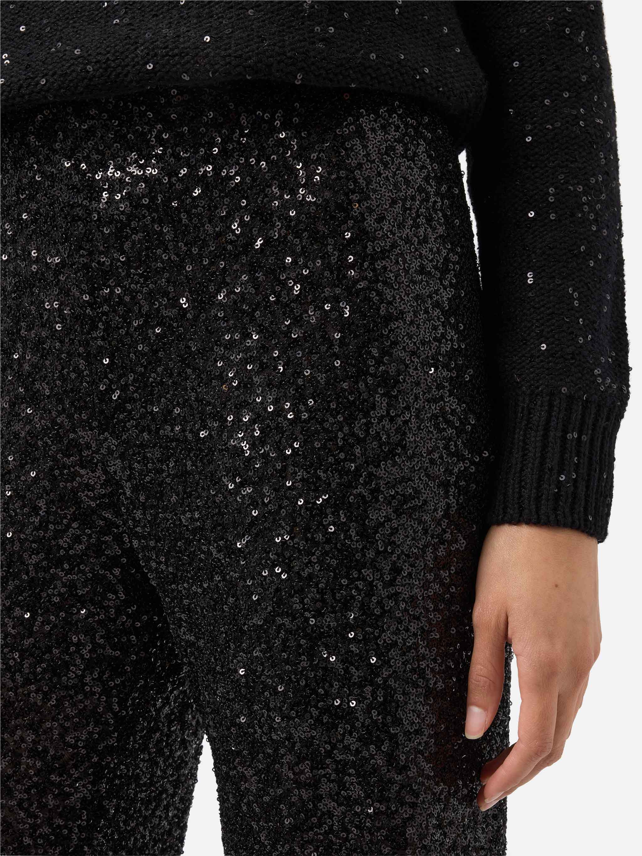 mc2-saint-barth-pantaloni-lucette-paillettes-neri-donna-gamba-dritta image 3